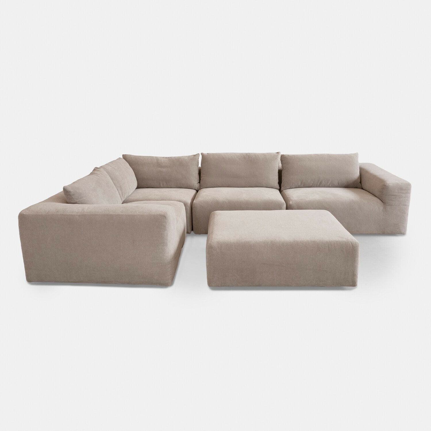 Modulsofa mit Hocker Northcombe