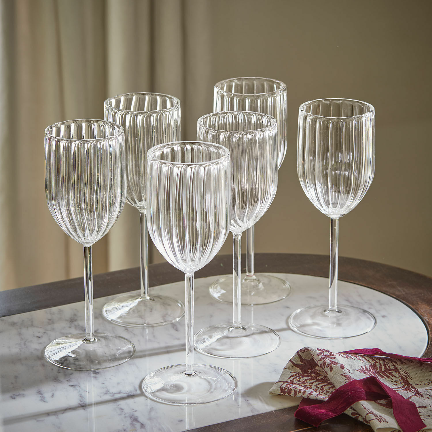 Lot de 6 verres Bavella