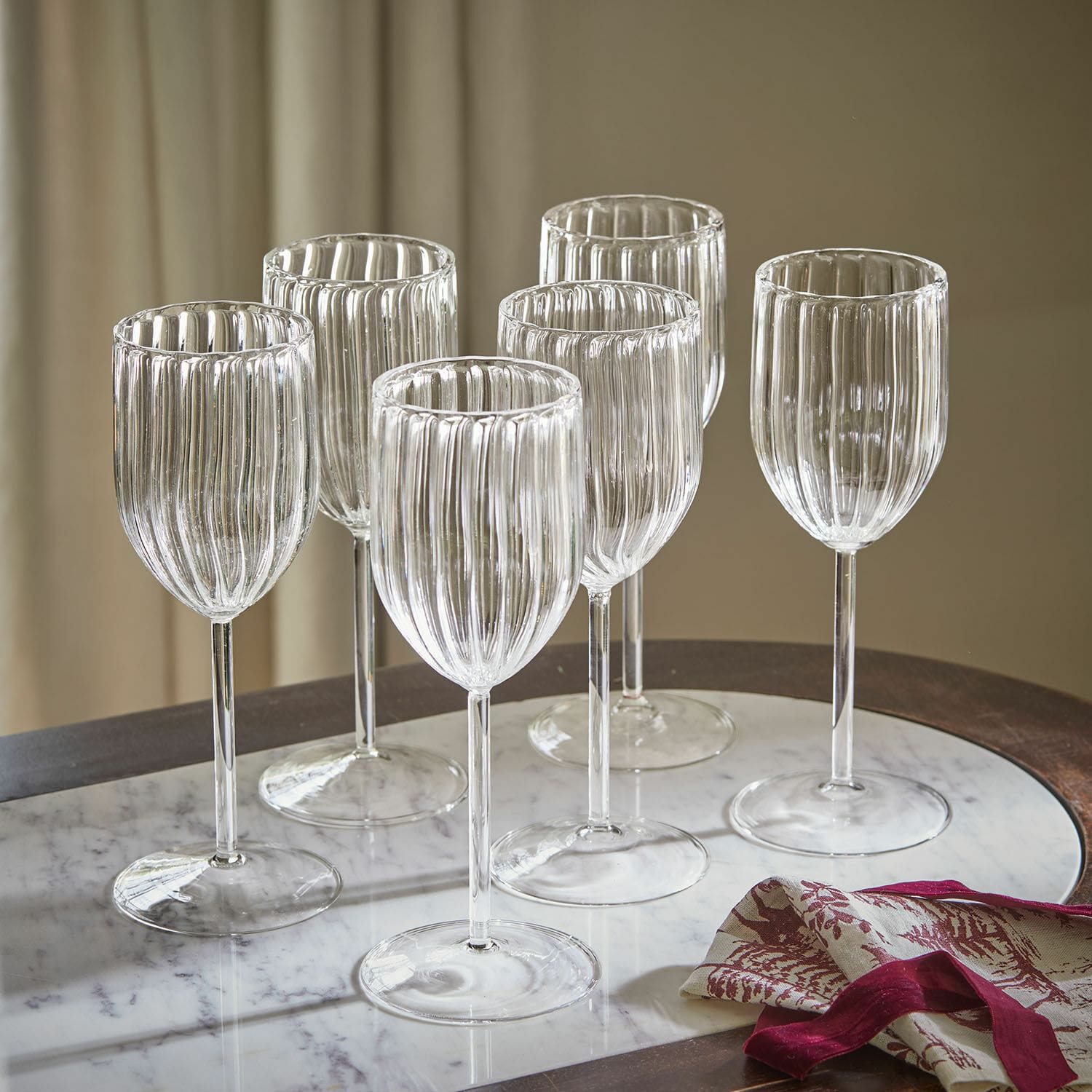 Lot de 6 verres Bavella