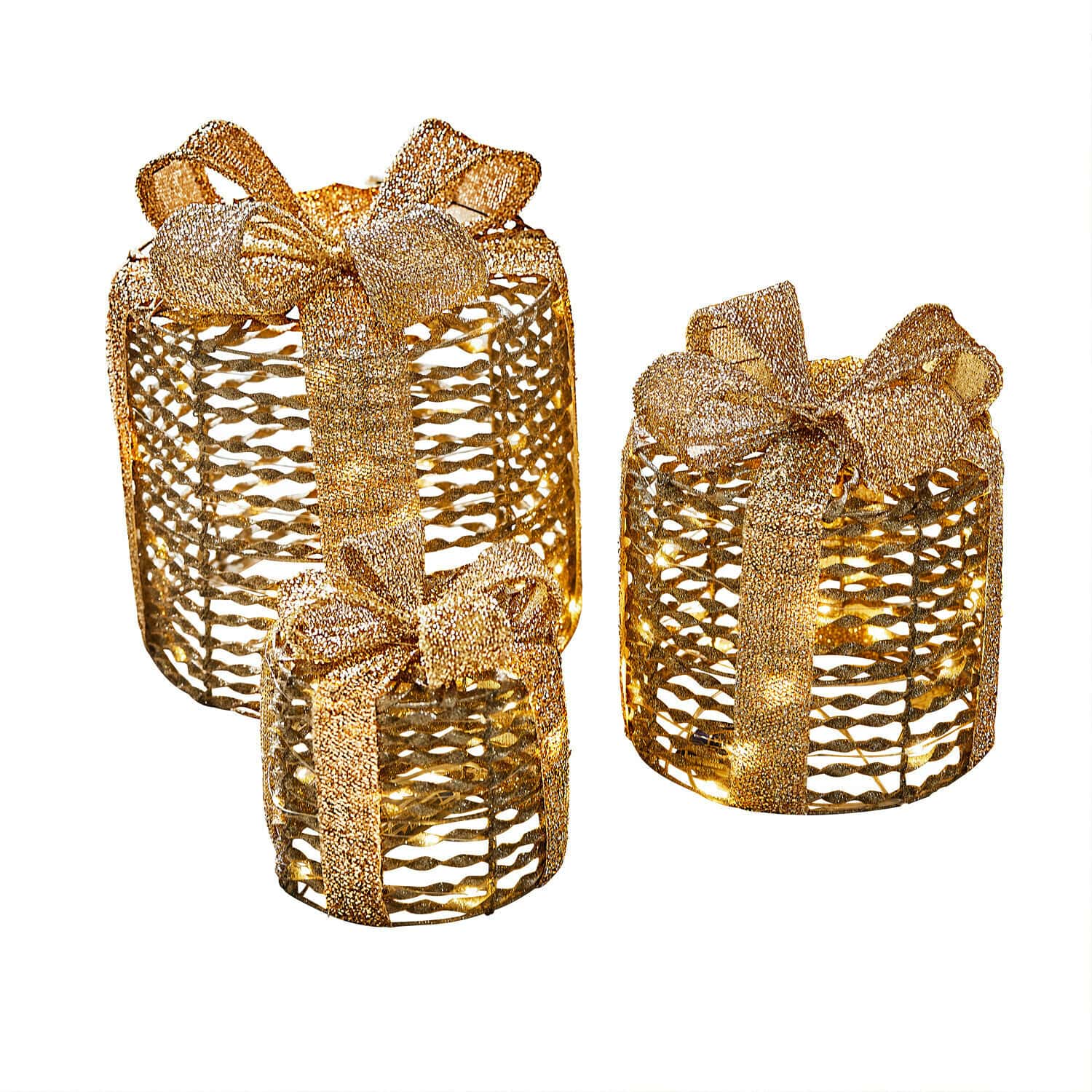 Lot de 3 cadeaux à LED Lorivane
