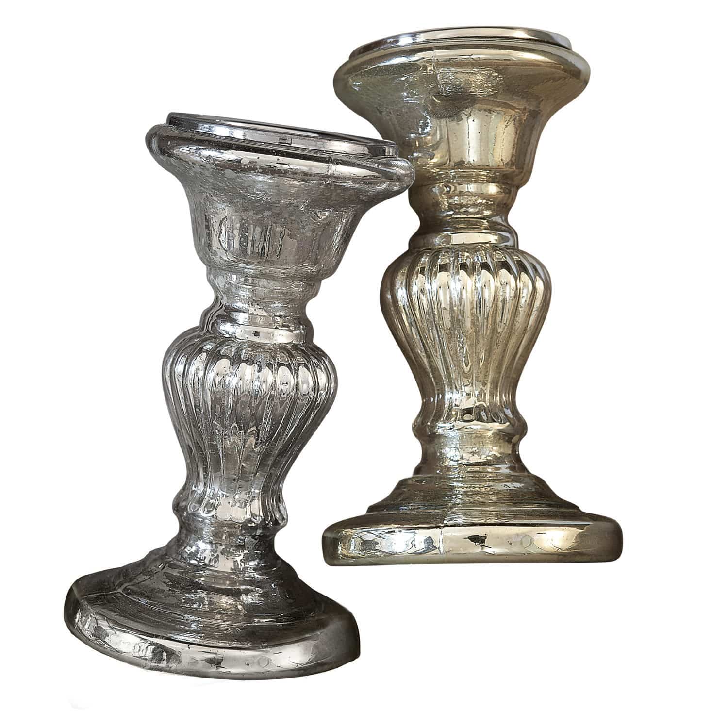 Lot de 2 bougeoirs Xavier