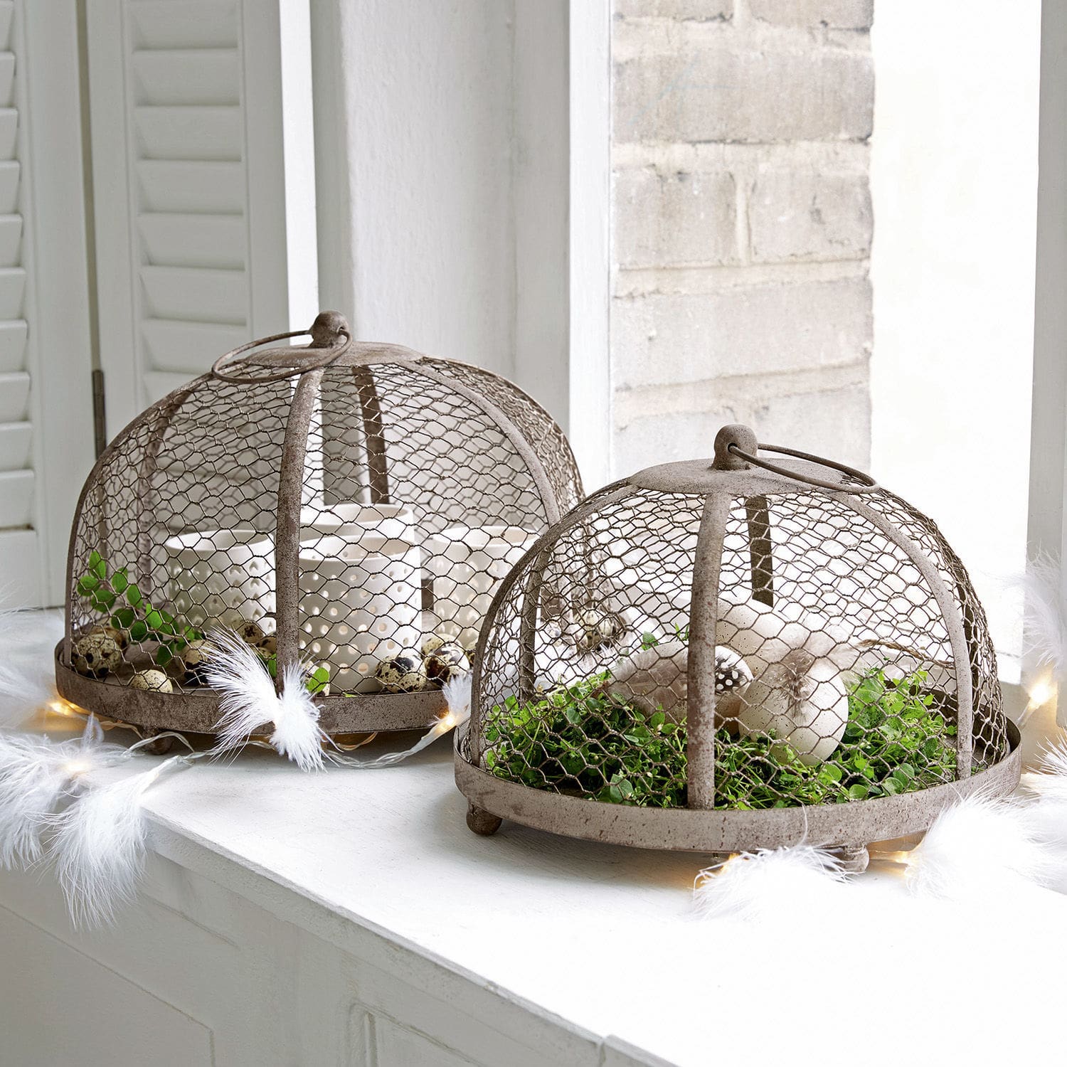 Lot de 2 cloches Lossa