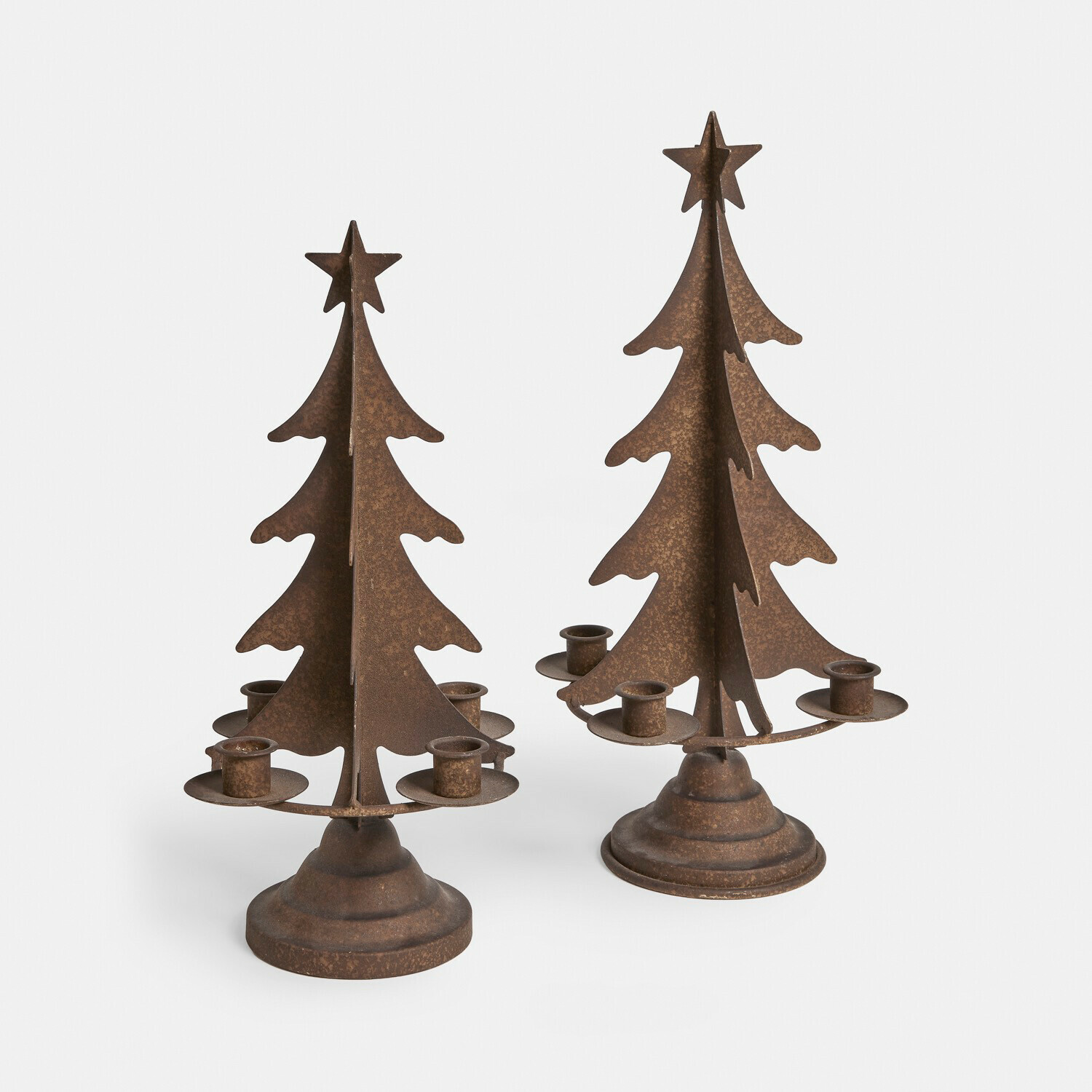 Lot de 2 bougeoirs Lysgard