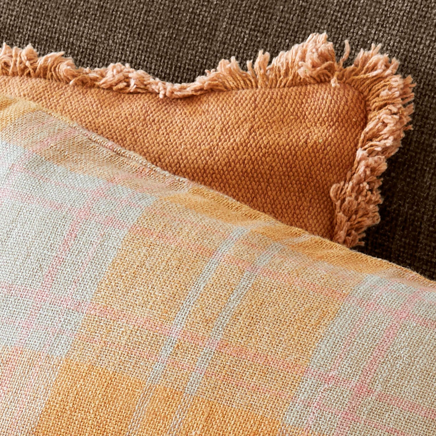 Lot de 3 housses de coussins Léonille
