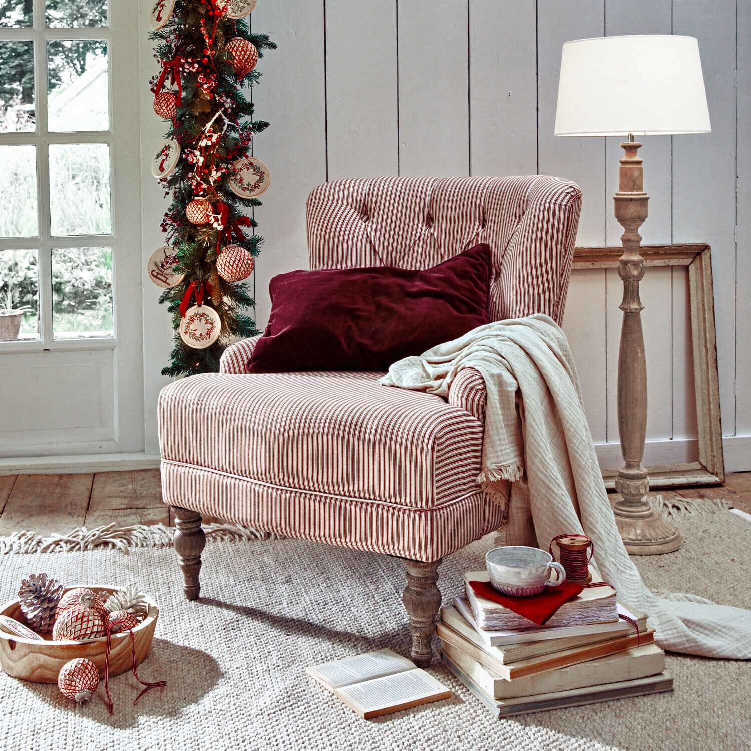 Lot de 2 housses de coussins Eilira