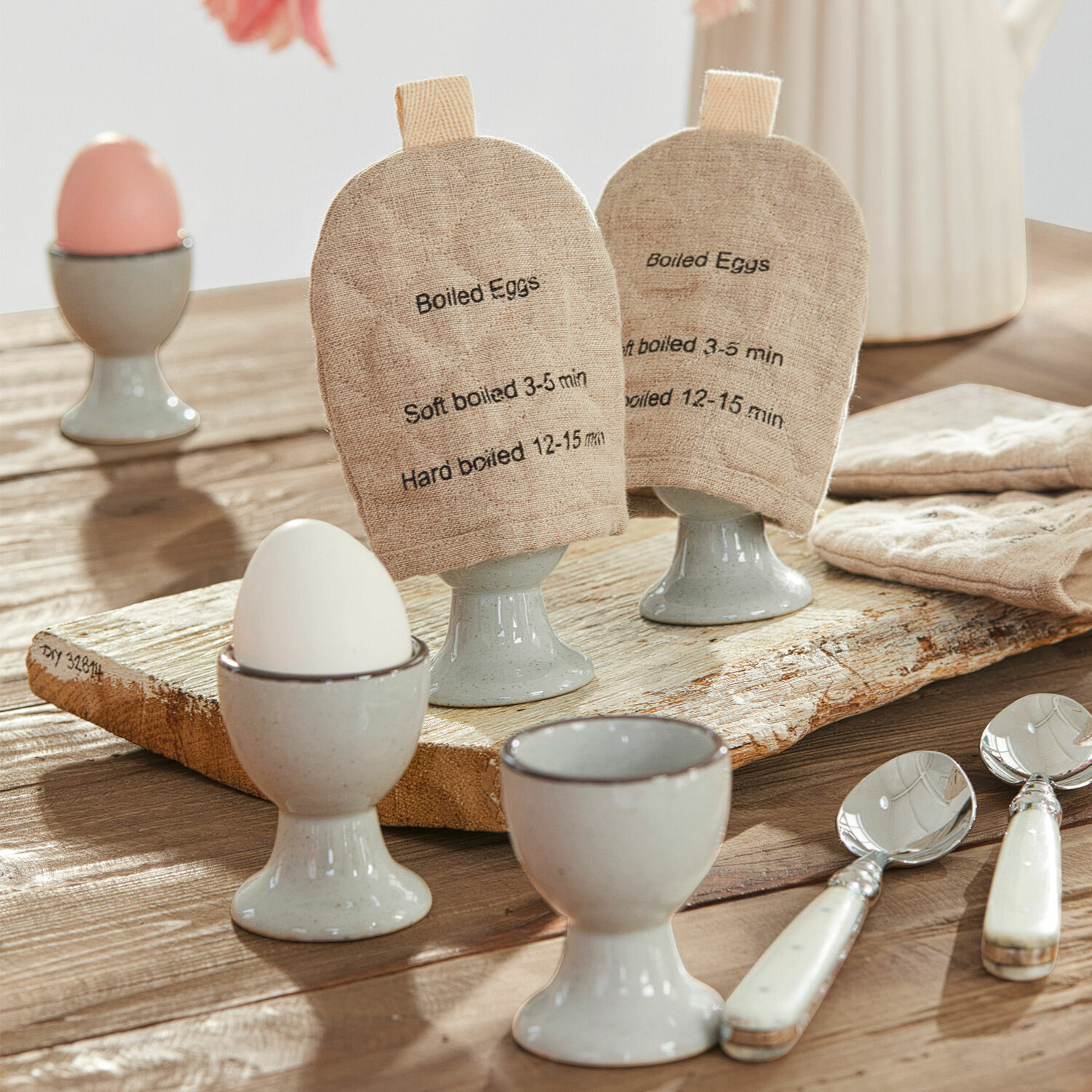 Lot de 6 coquetiers Biarré