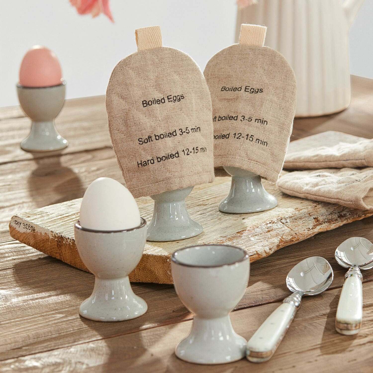 Lot de 6 coquetiers Biarré