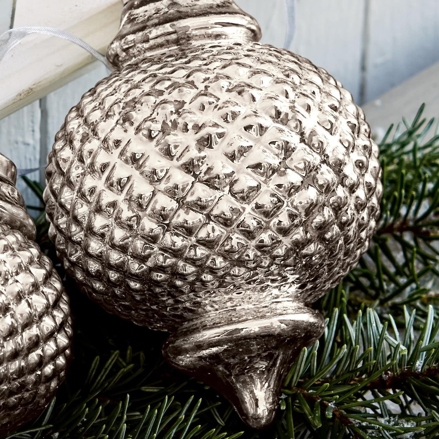 Lot de 6 décorations de Noël Planty