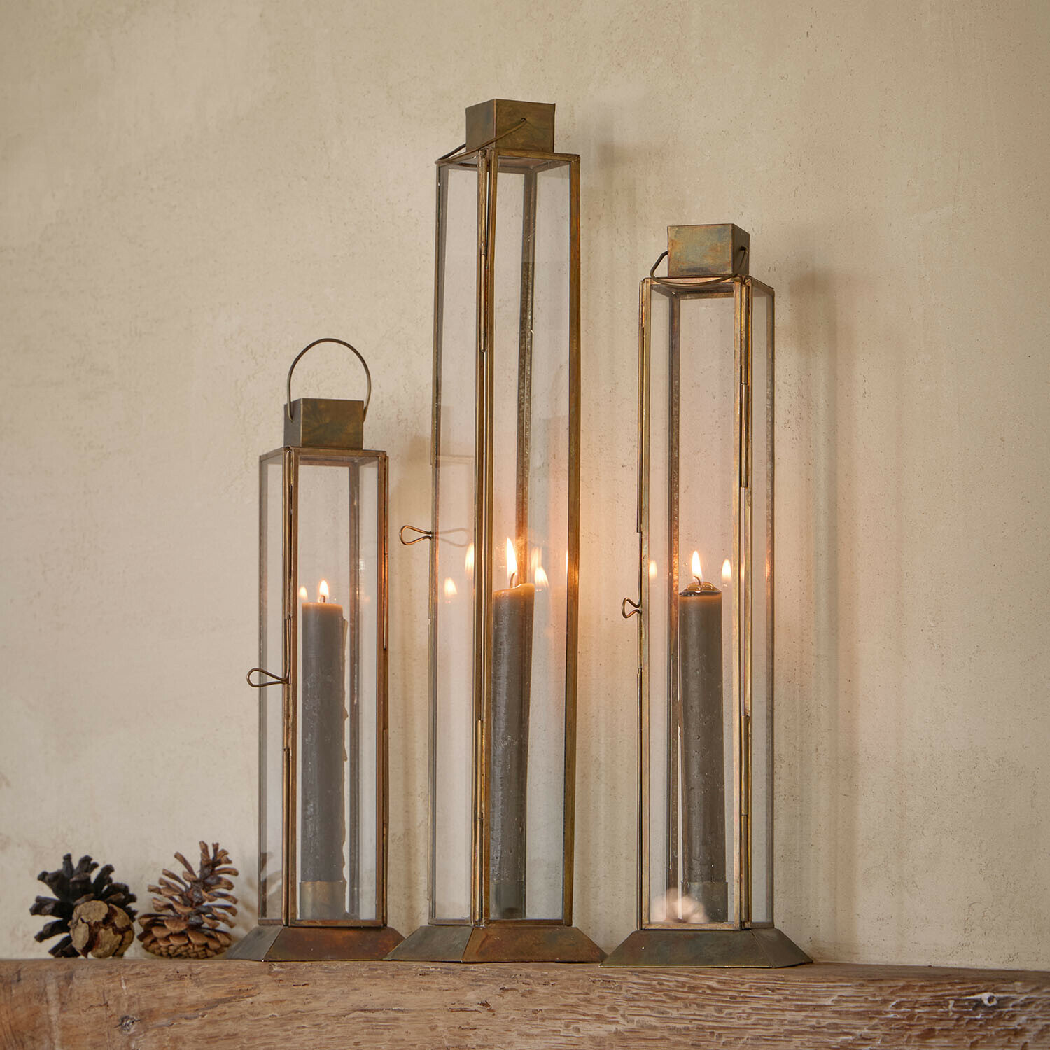 Lot de 3 lanternes Coppermill Lot de 3 lanternes Coppermill