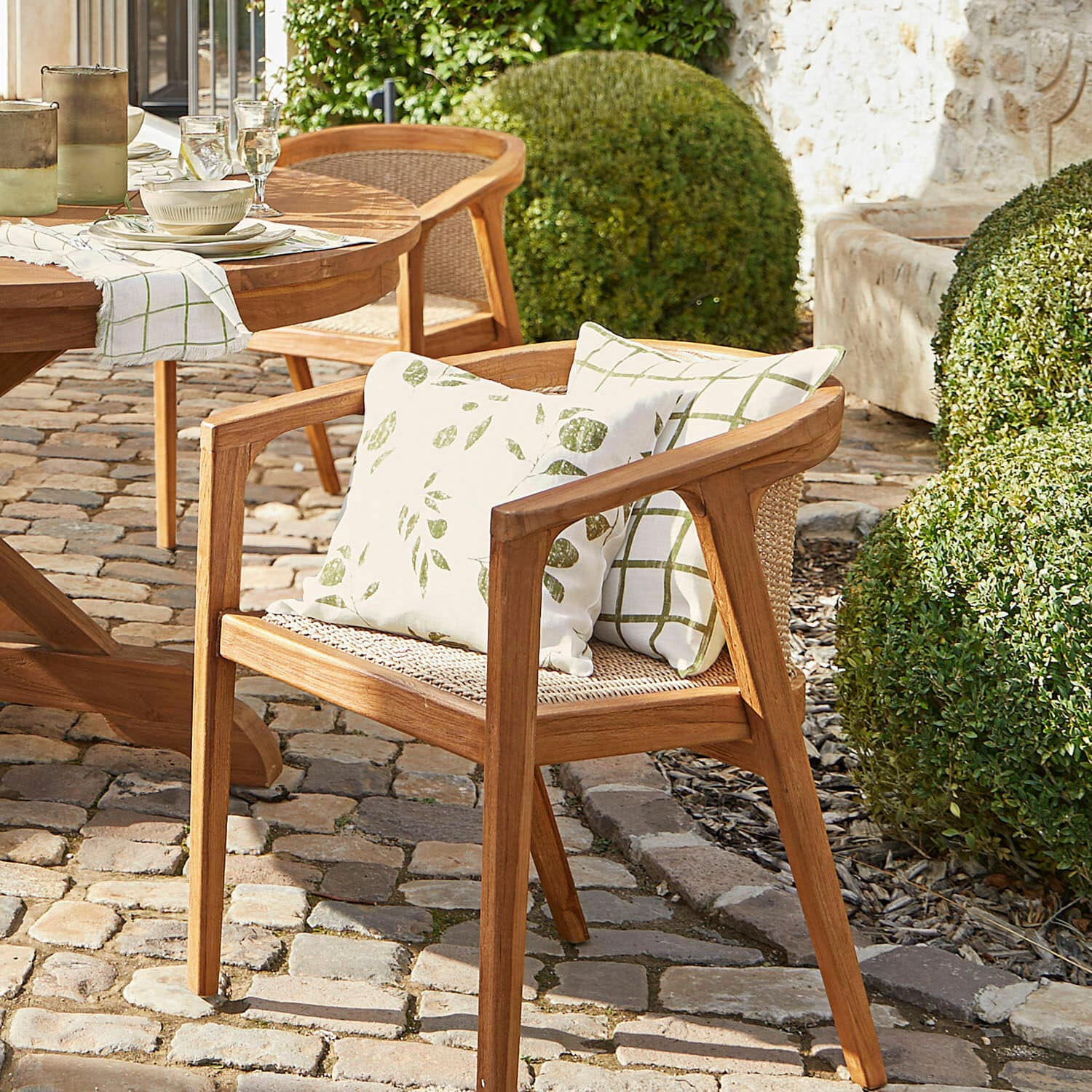 Lot de 2 housses de coussins Klivento