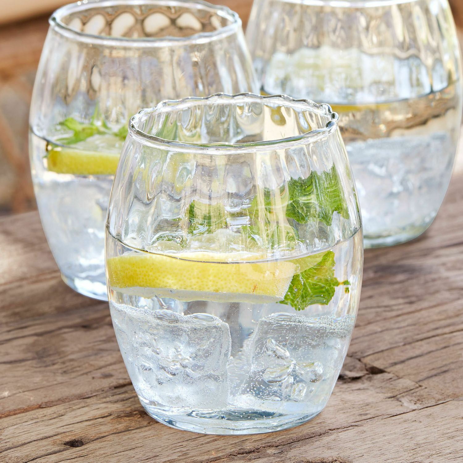 Lot de 4 verres Bourgavin