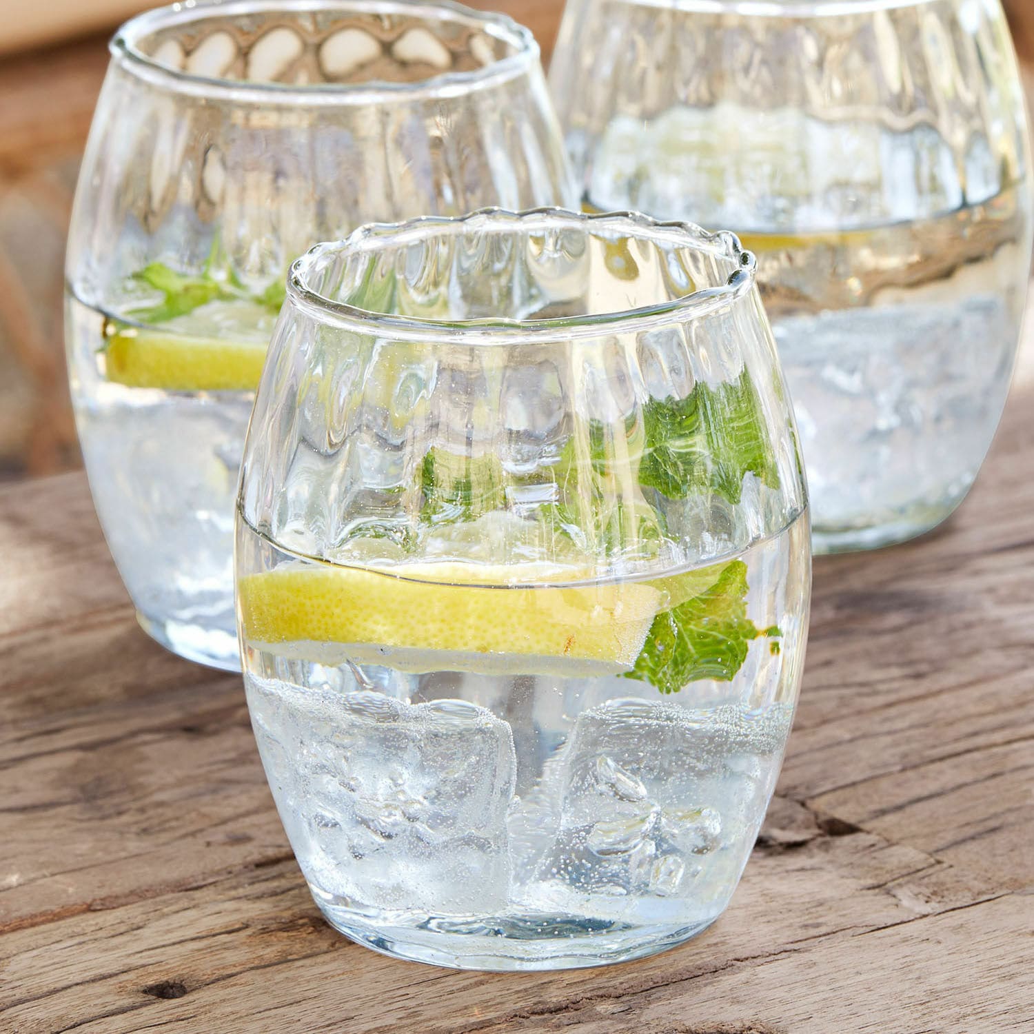 Lot de 4 verres Bourgavin