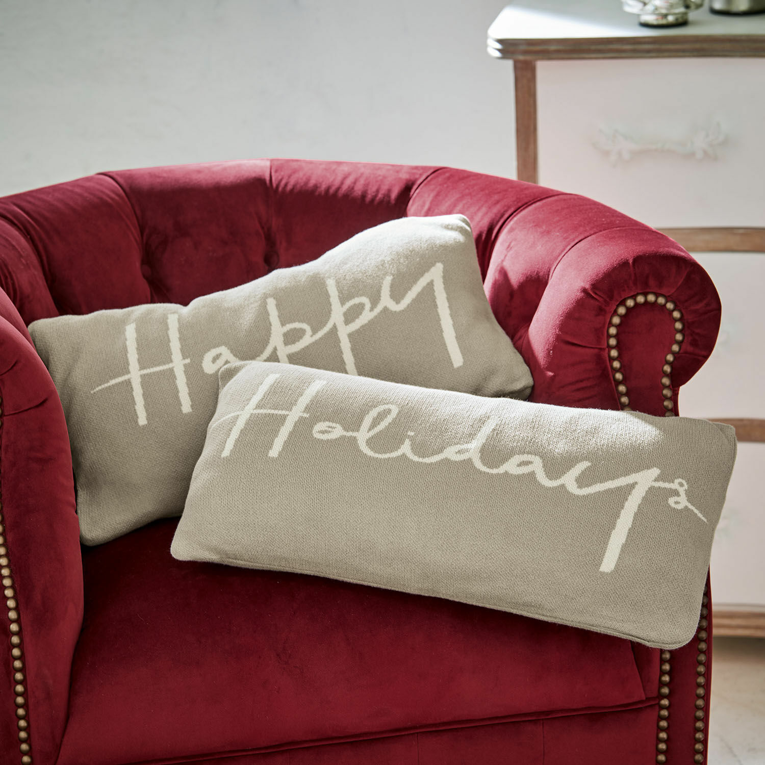 Lot de 2 housses de coussins Stay Cozy