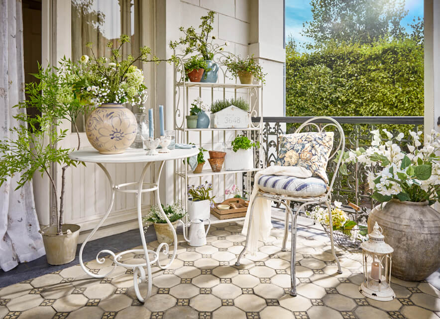 Le balcon : un petit paradis