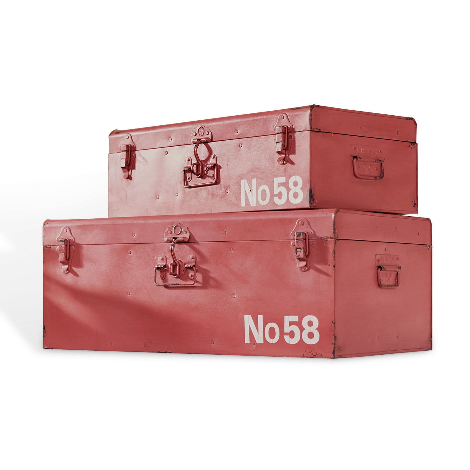 Lot de 2 malles Lahtis