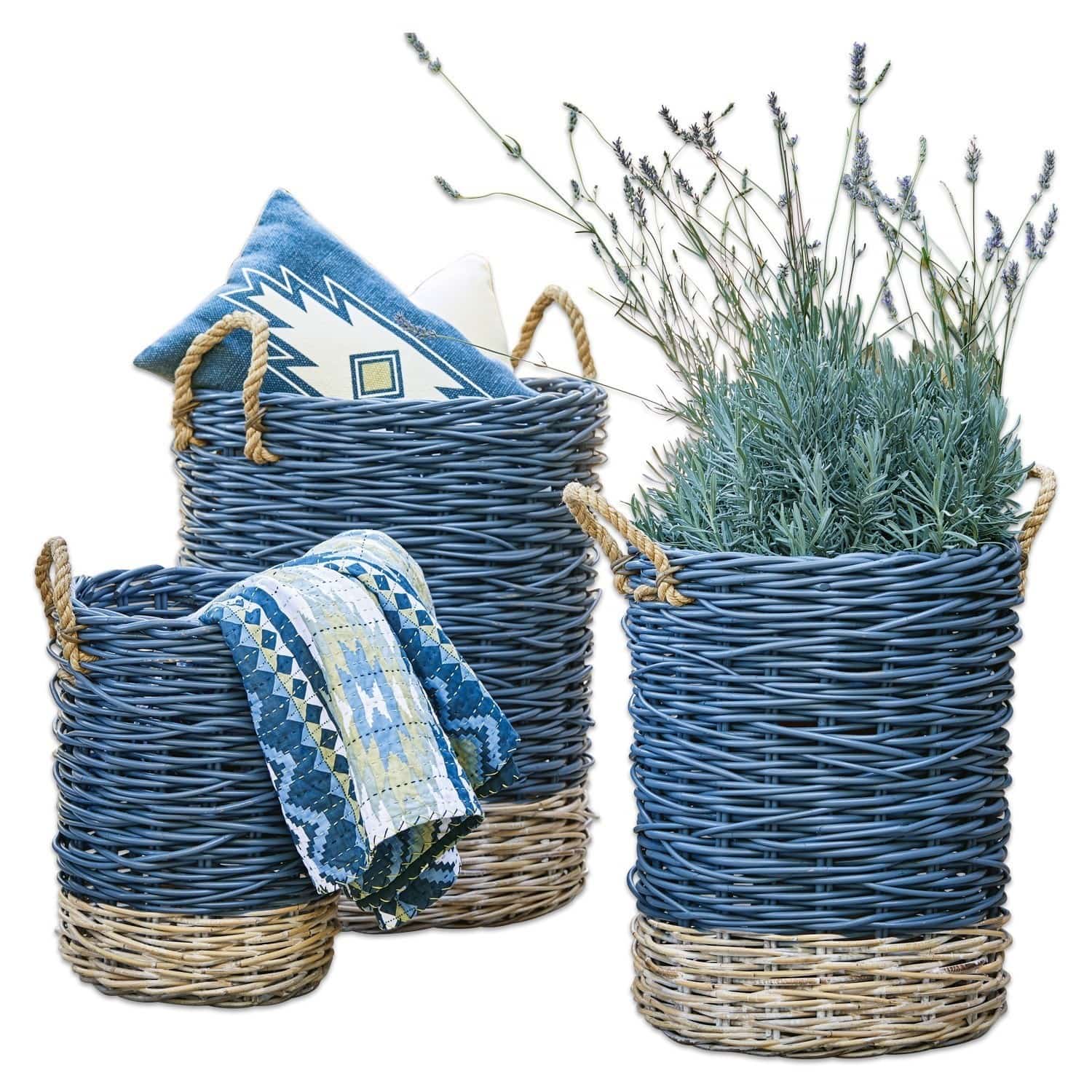 Lot de 3 paniers Gregory