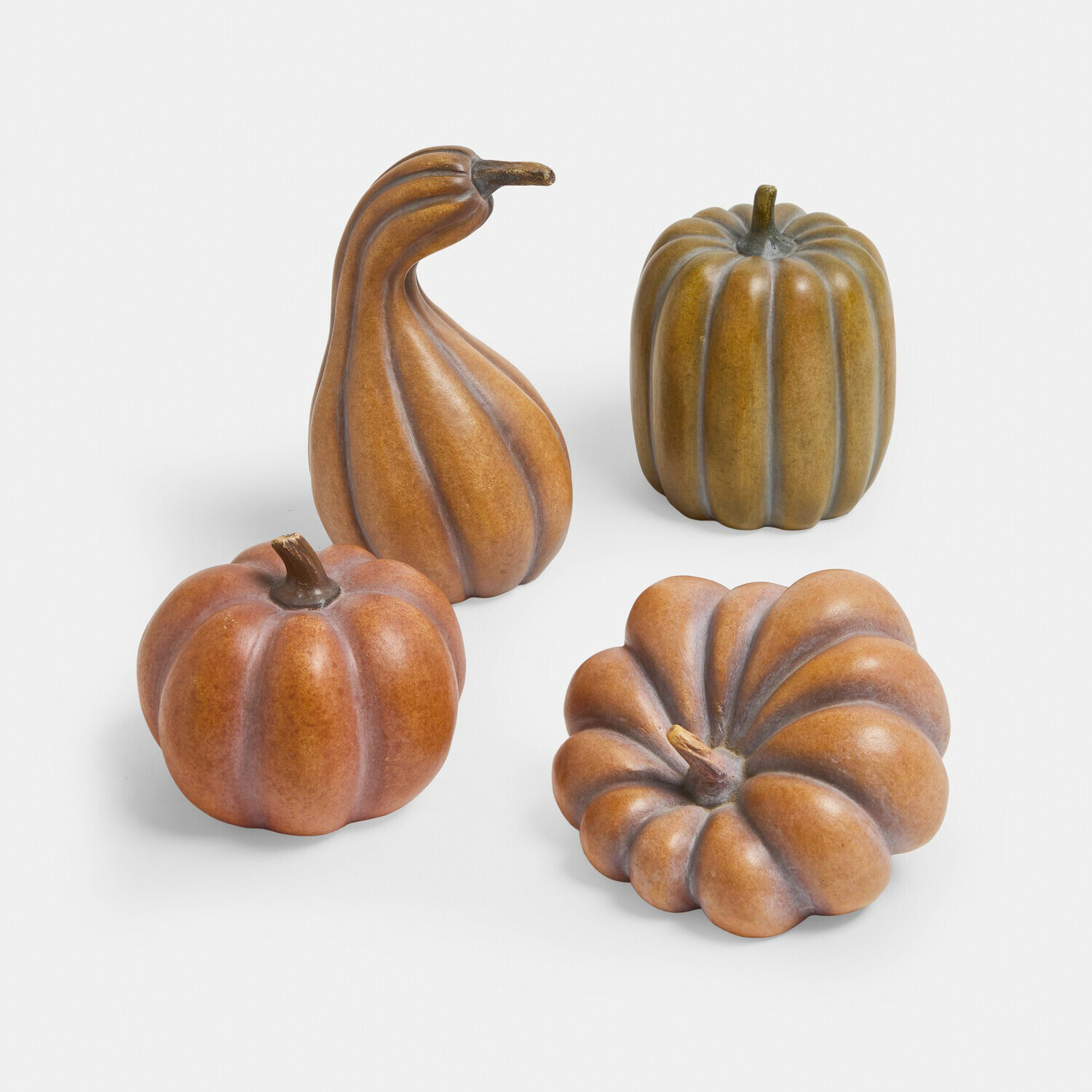 Lot de 4 citrouilles Mavoreta
