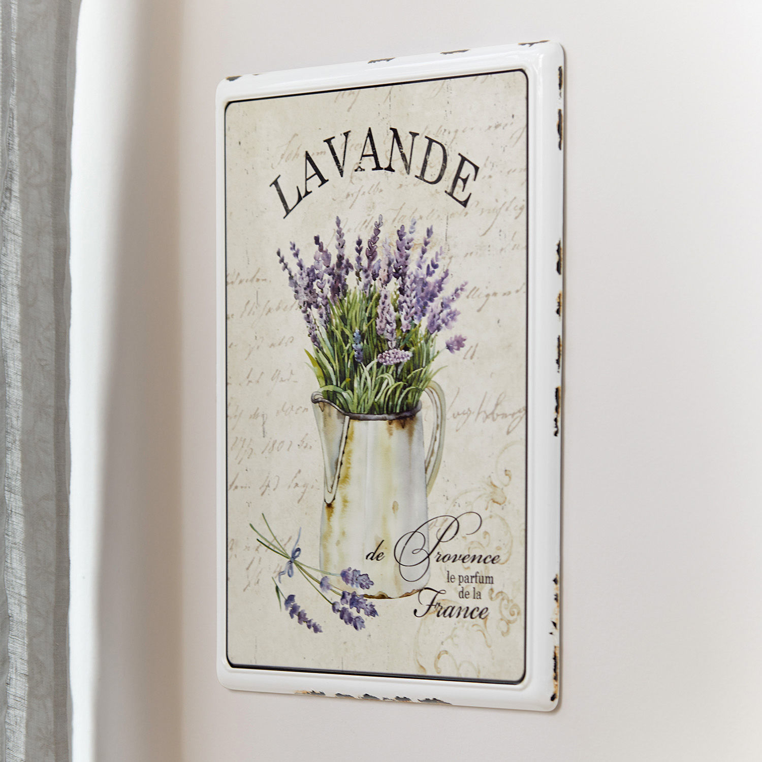 Plaque décorative Lavande