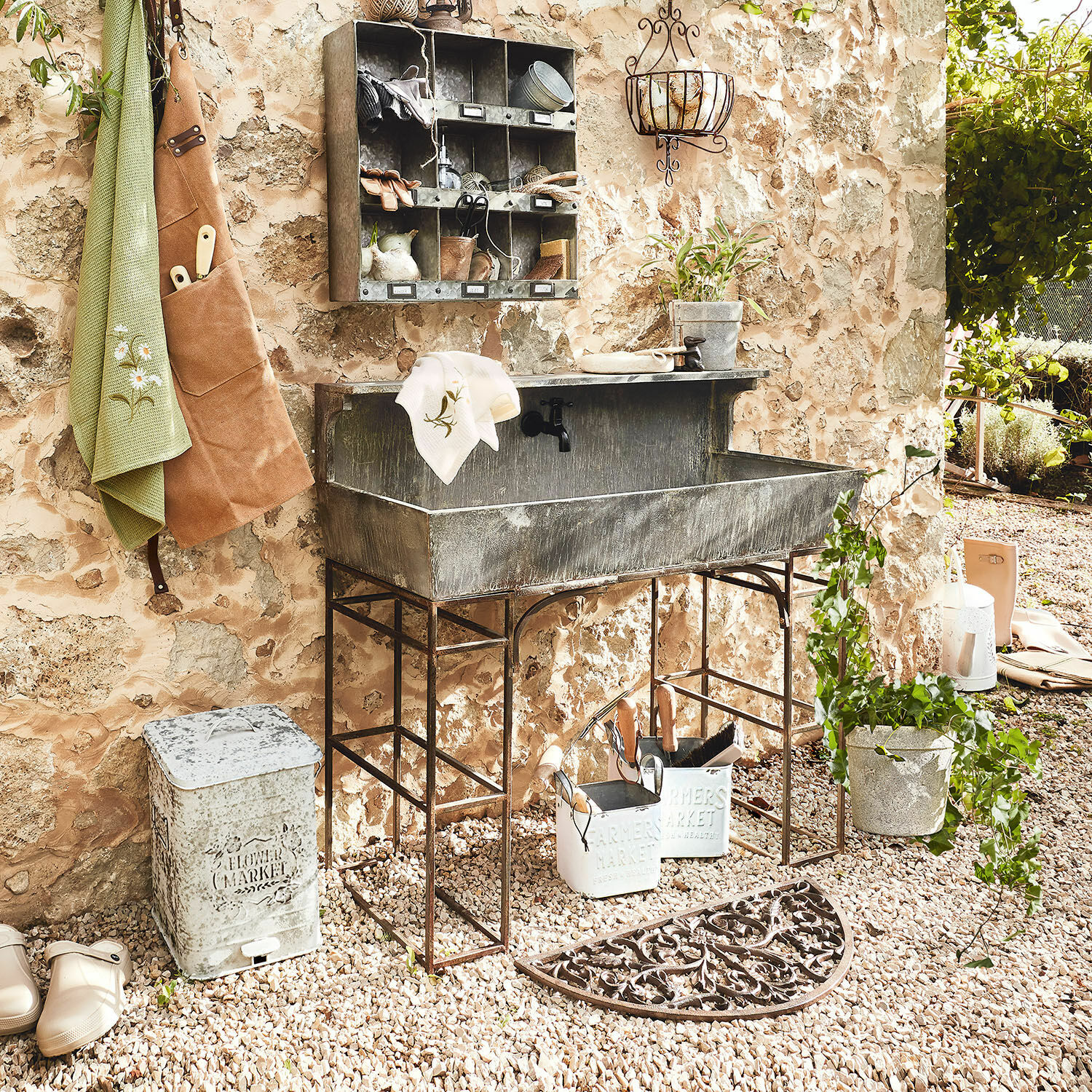 Lot de 3 cache-pots Geri