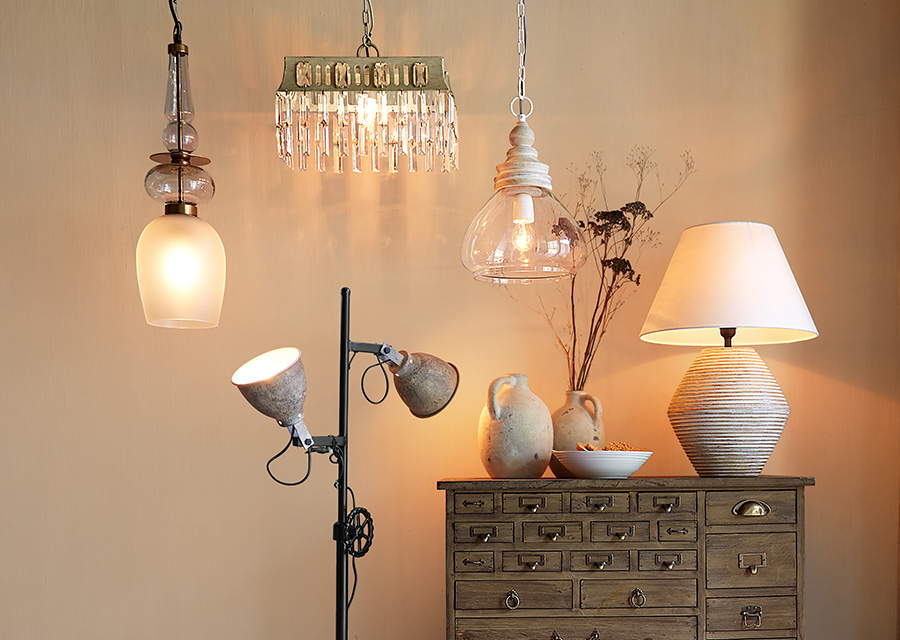 Lampe de caractère