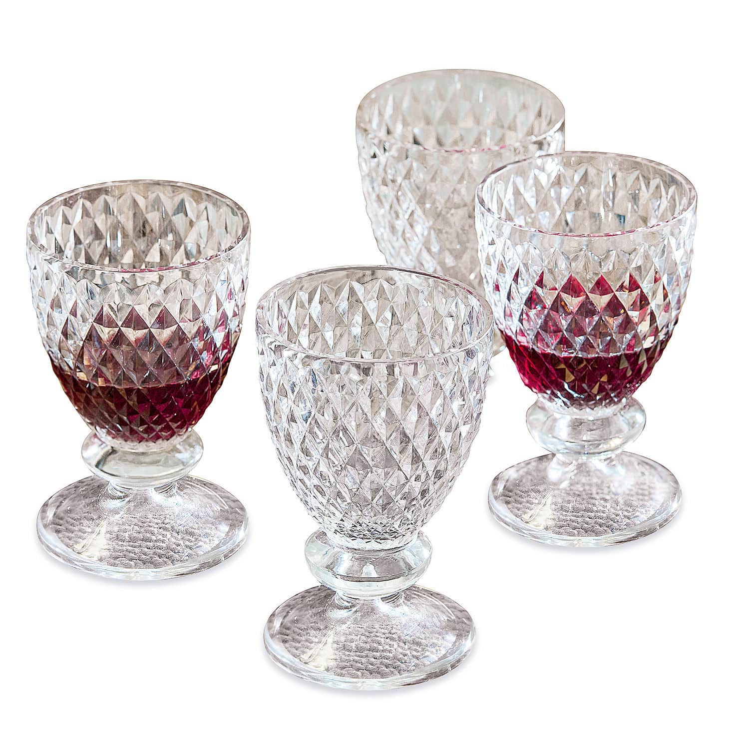 Lot de 4 verres à vin Nantes