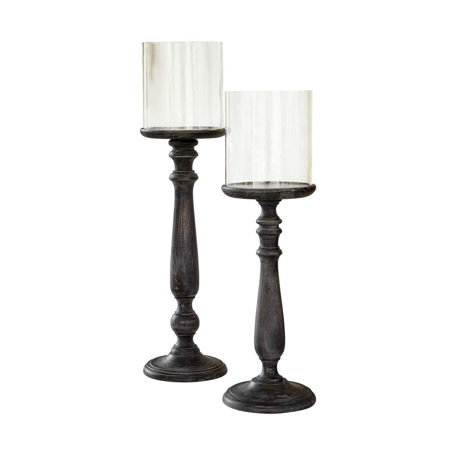 Lot de 2 bougeoirs Reville