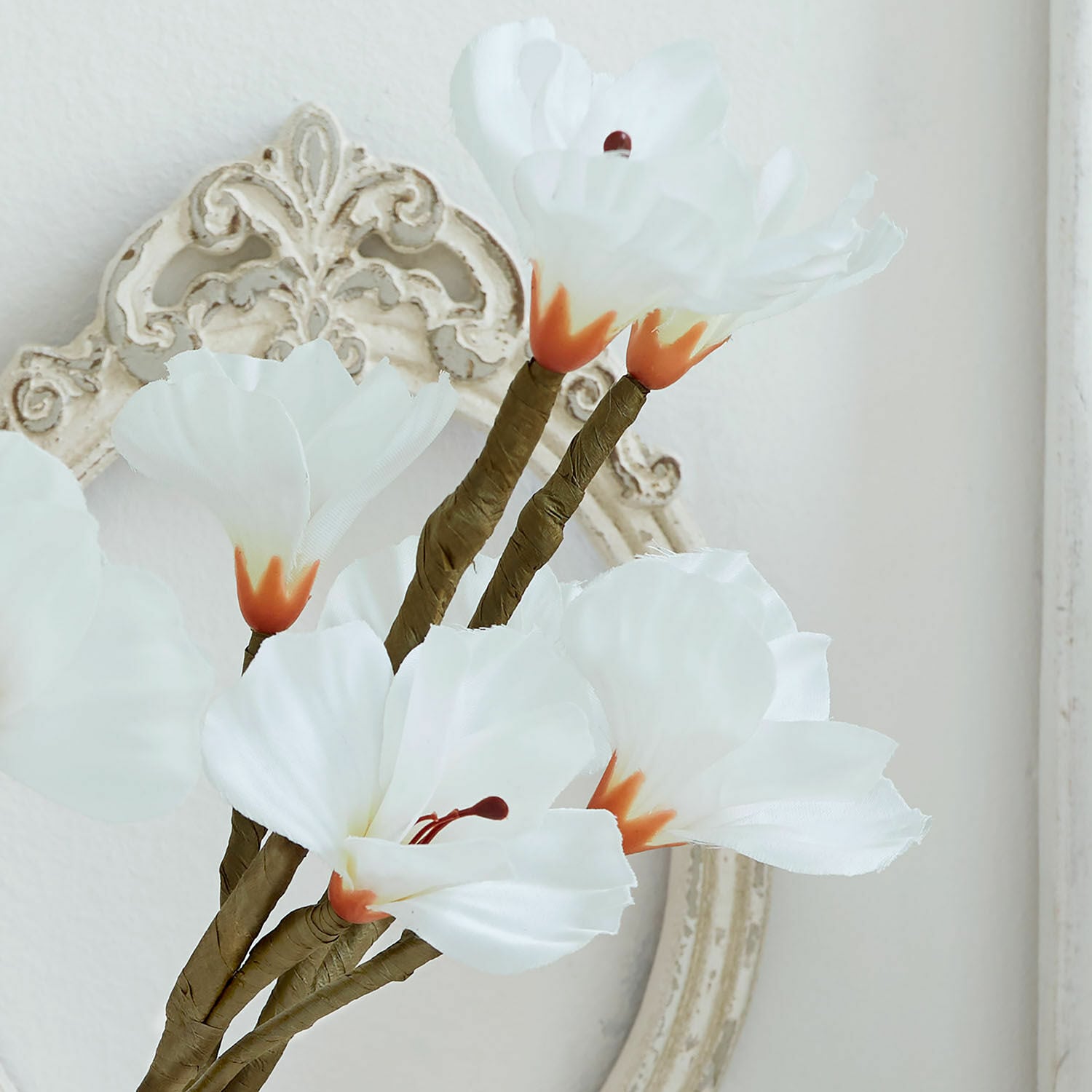 Lot de 6 fleurs décoratives Xivale