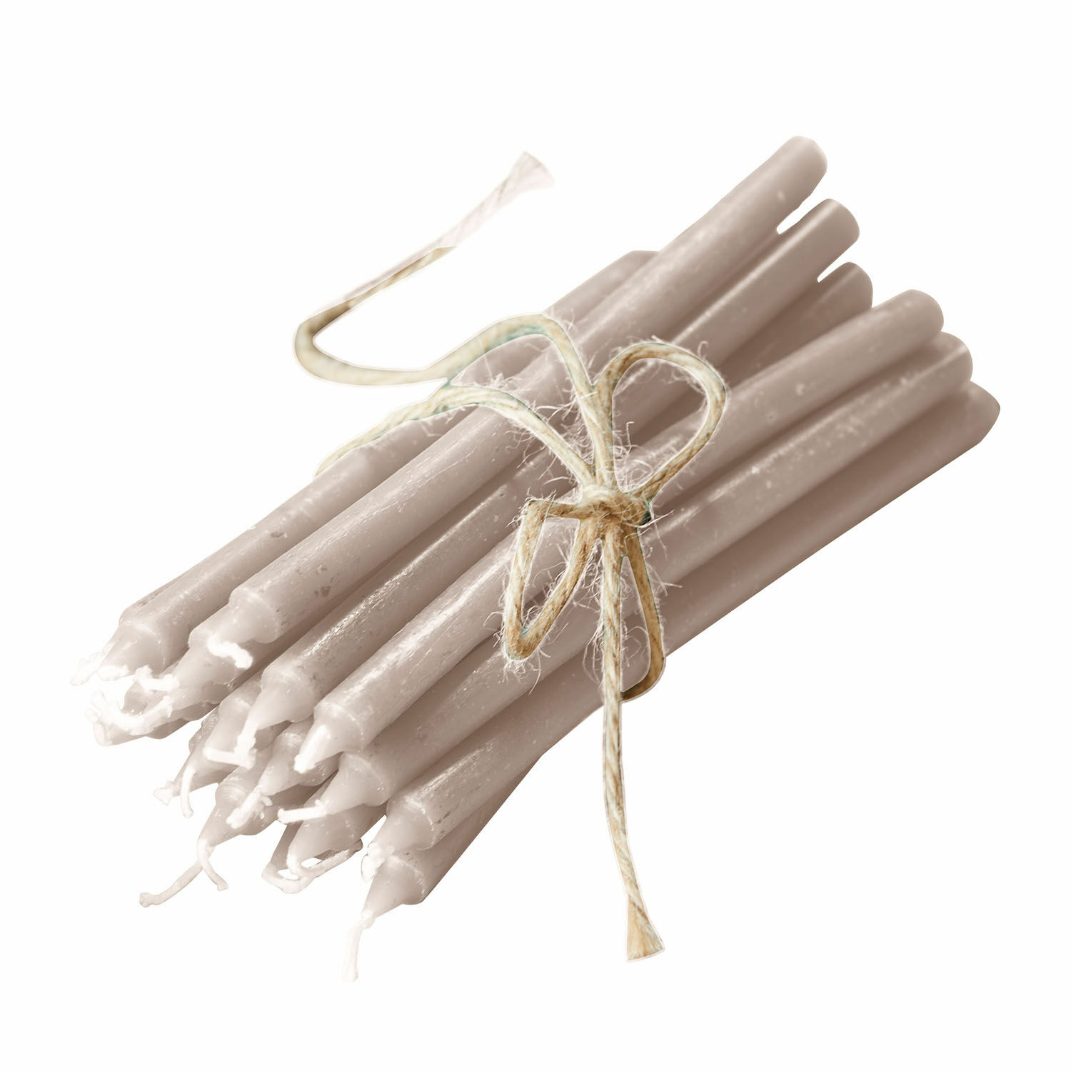 crème Lot de 20 bougies crème Lysarion en cire, décoration élégante pour intérieur chaleureux