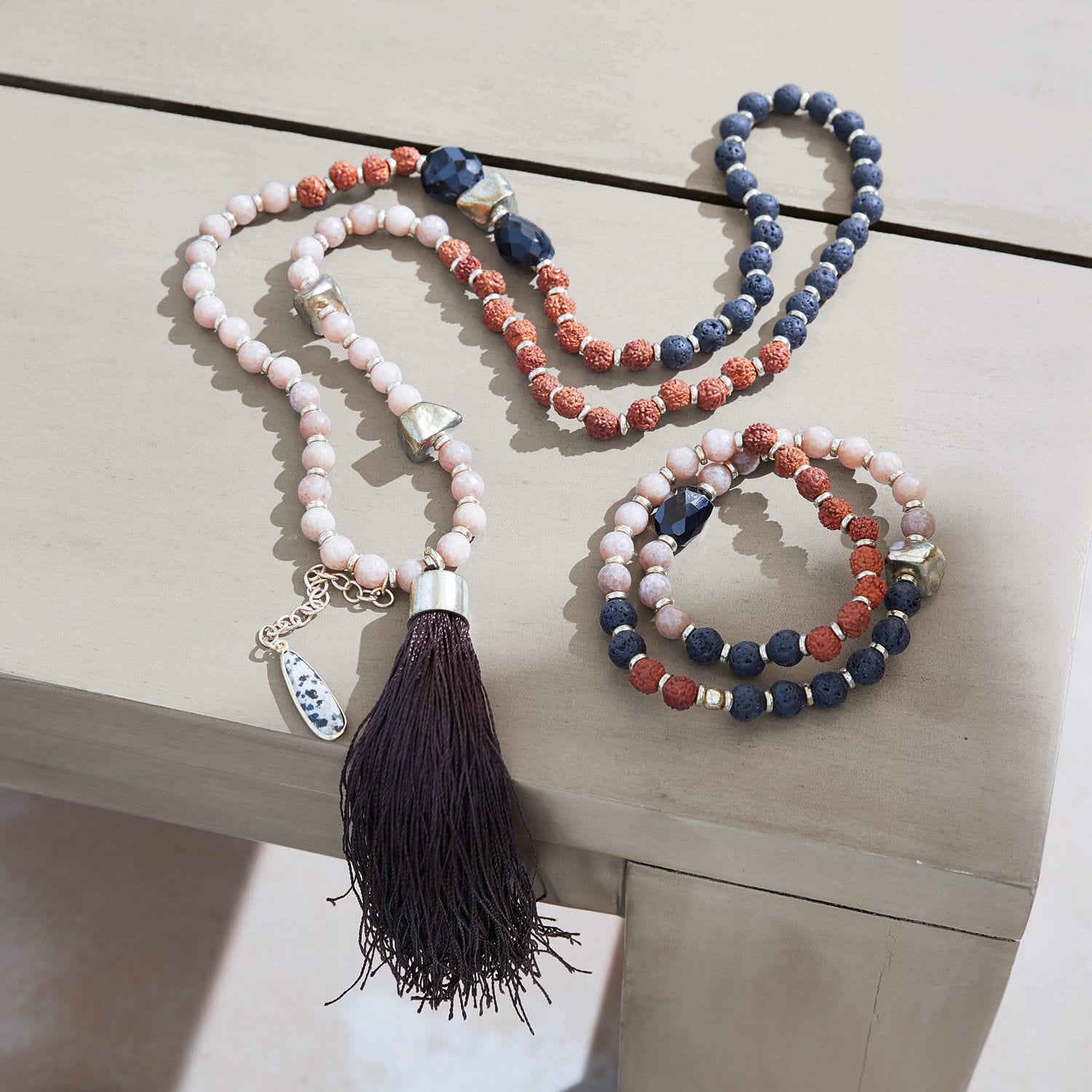 Bracelet et collier Miguella