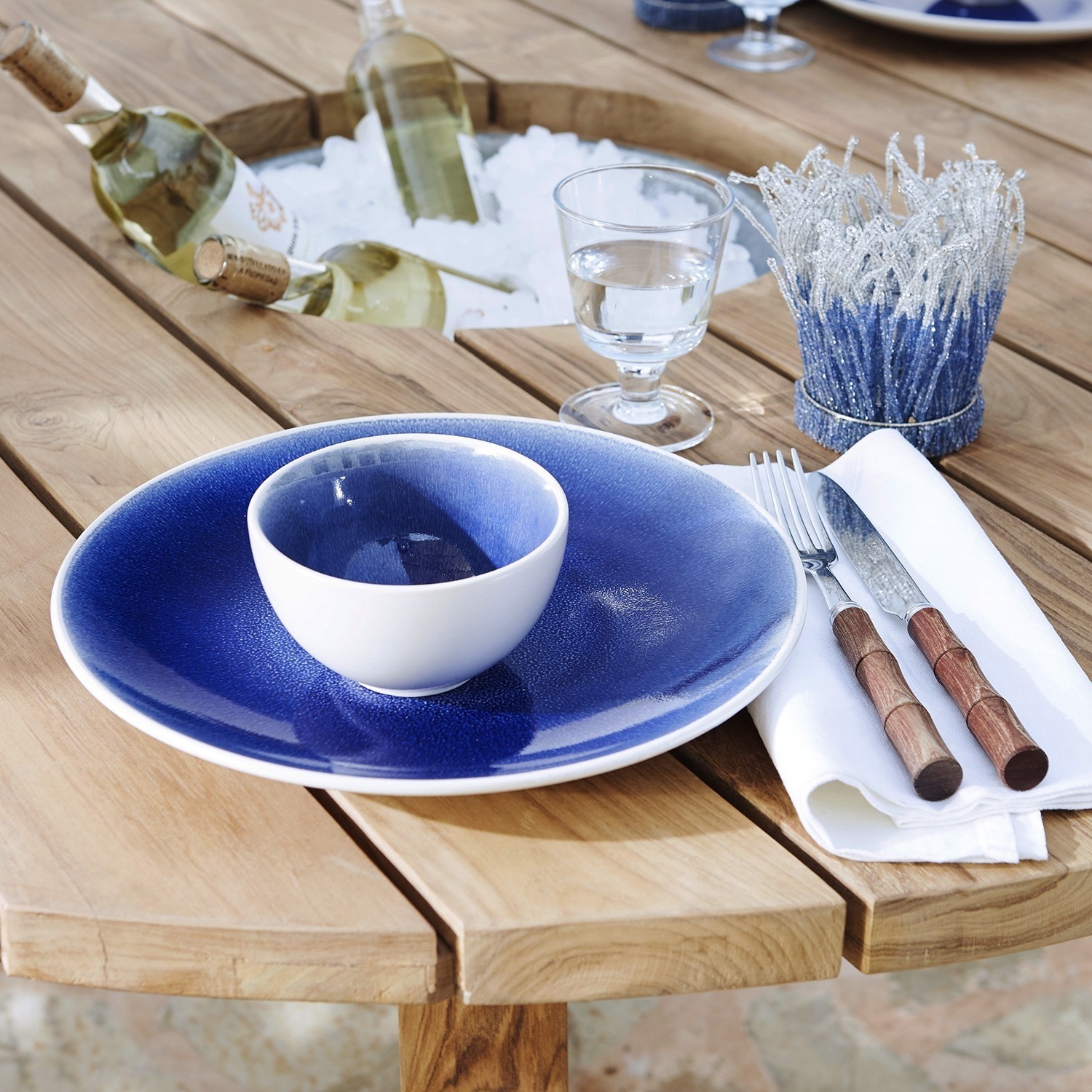 Lot de 2 assiettes Porslin