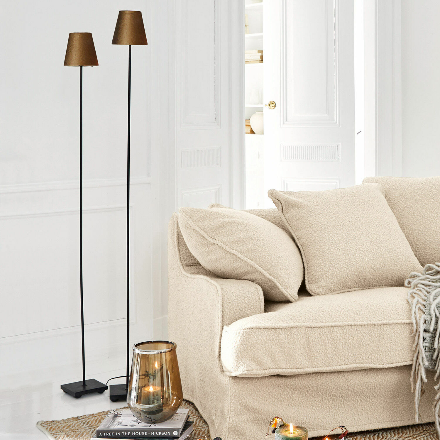 Lot de 2 lampadaires Tacoma