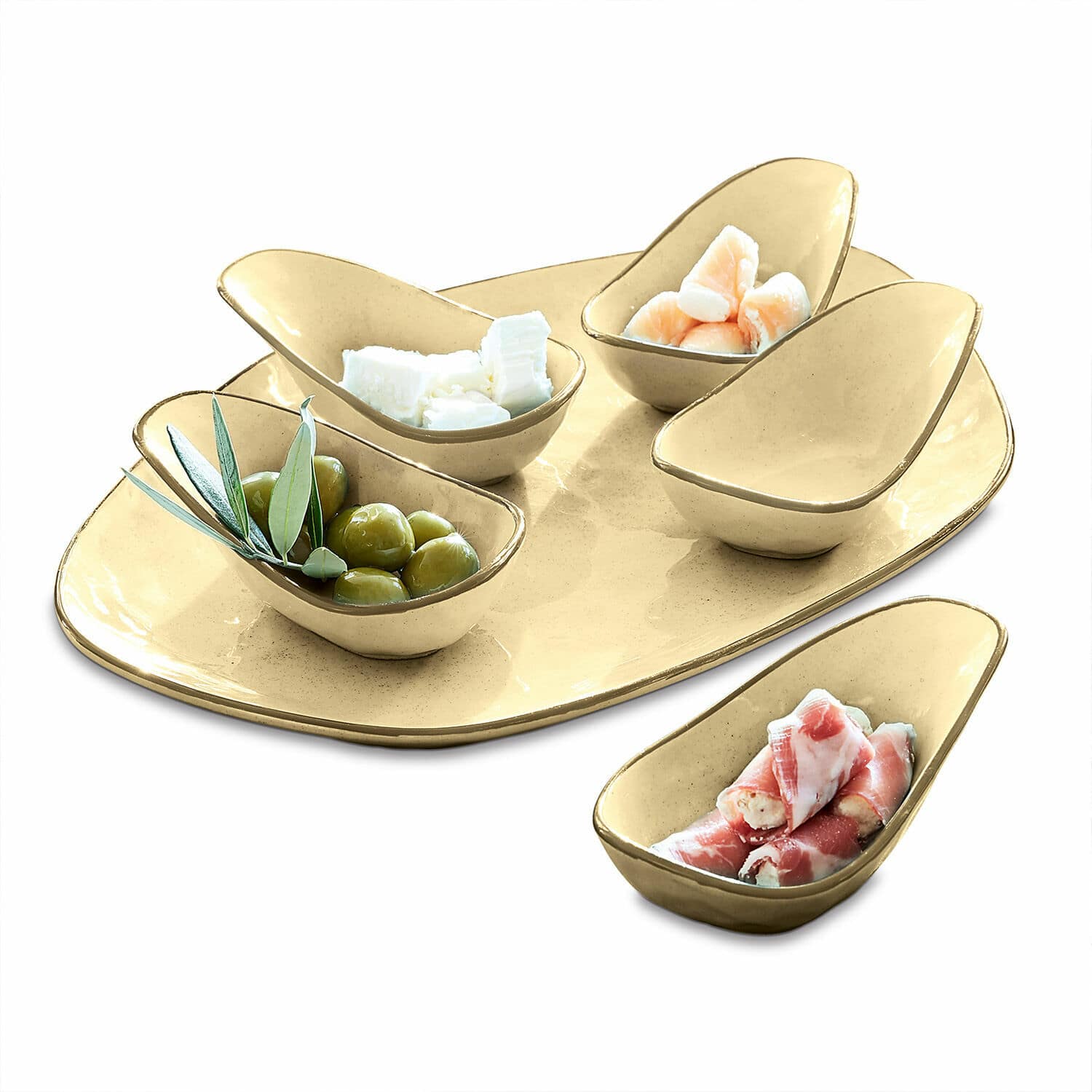 Lot de coupelles, 6 pièces Biarré
