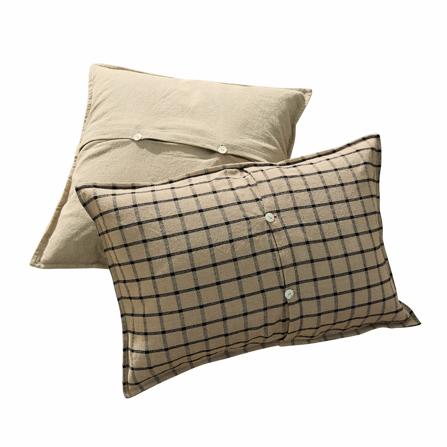 Lot de 2 housses de coussins Monro