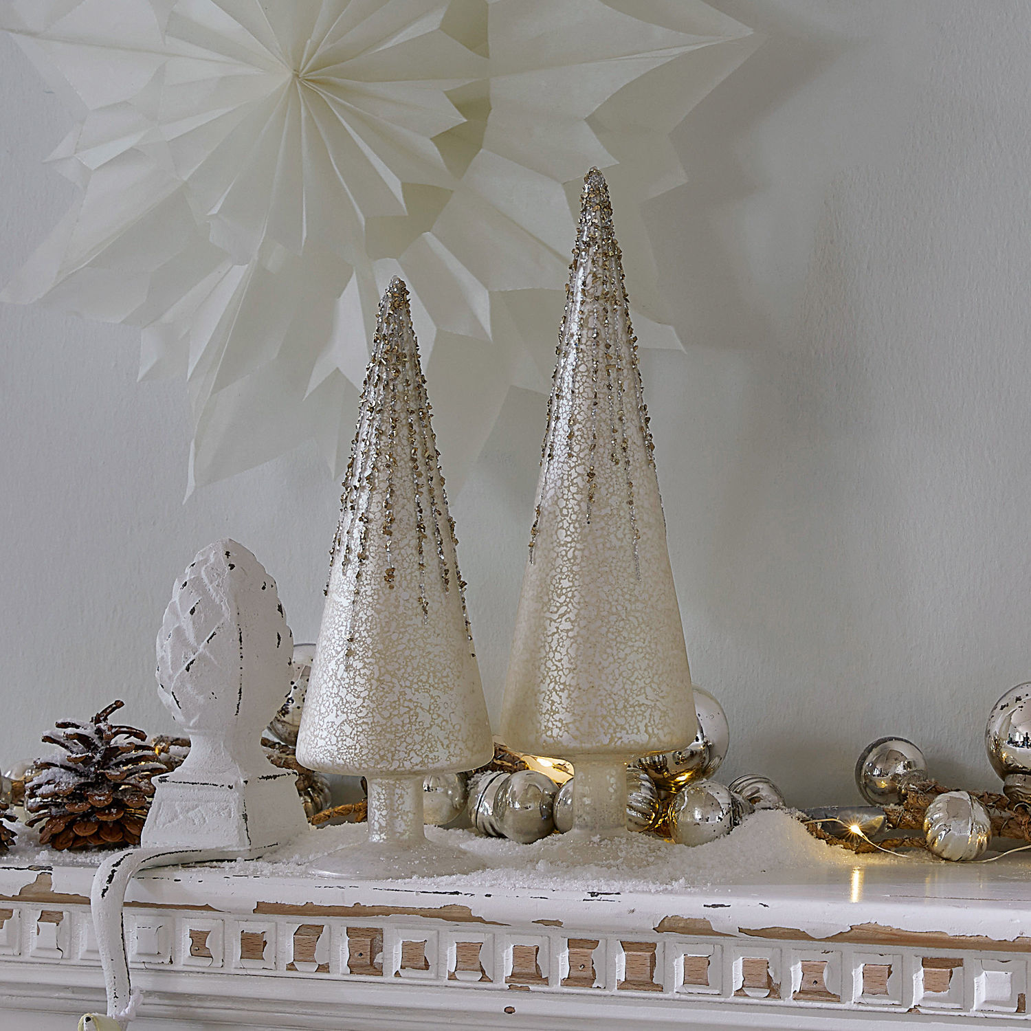 Lot de 2 sapins décoratifs Corriver