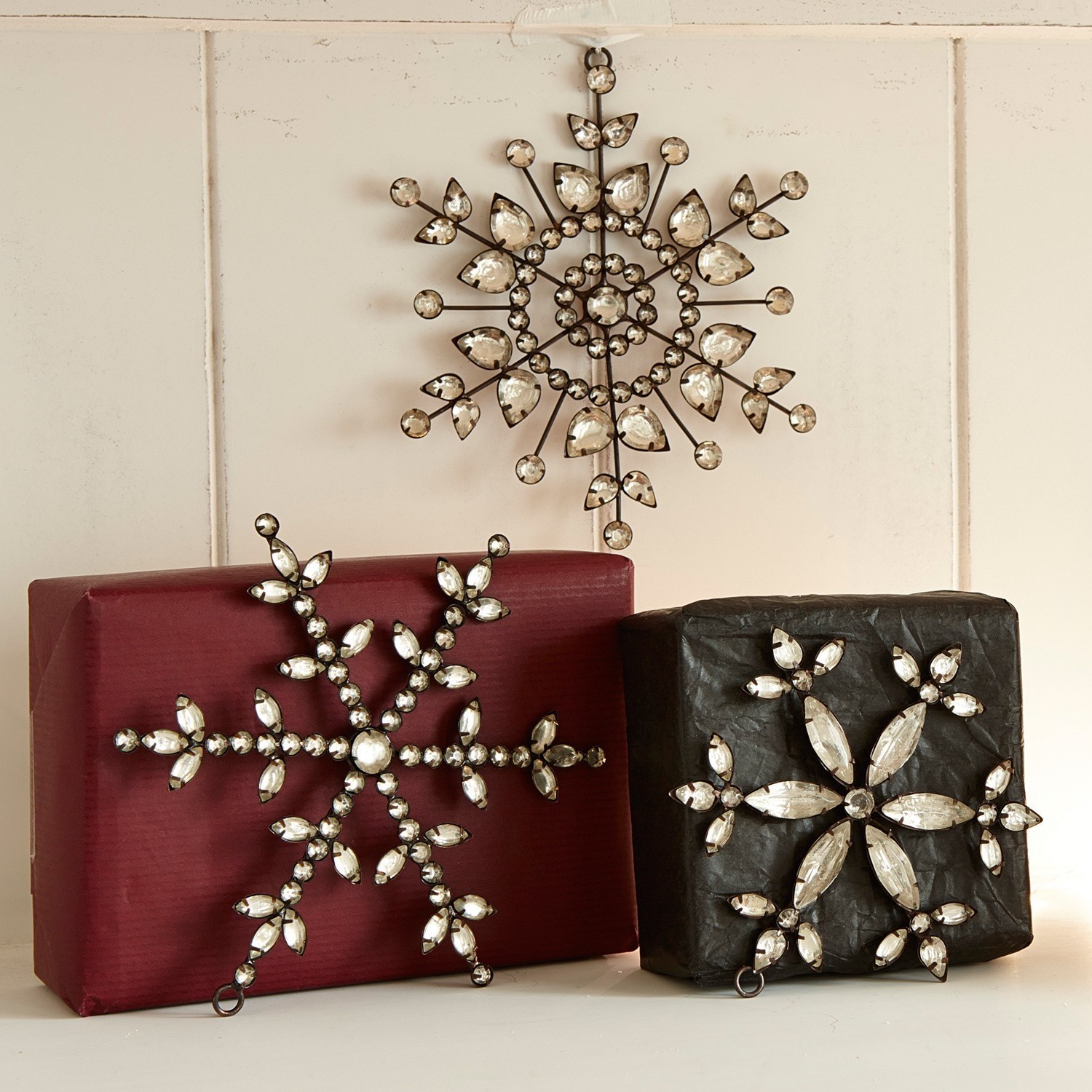 Lot de 3 décorations de Noël Holy Stars