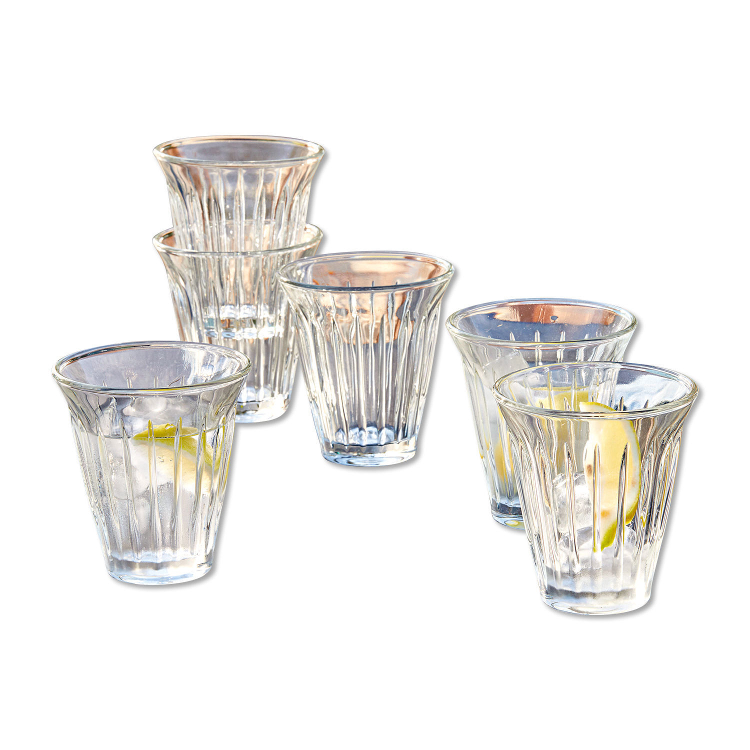 Lot de 6 verres Lesly