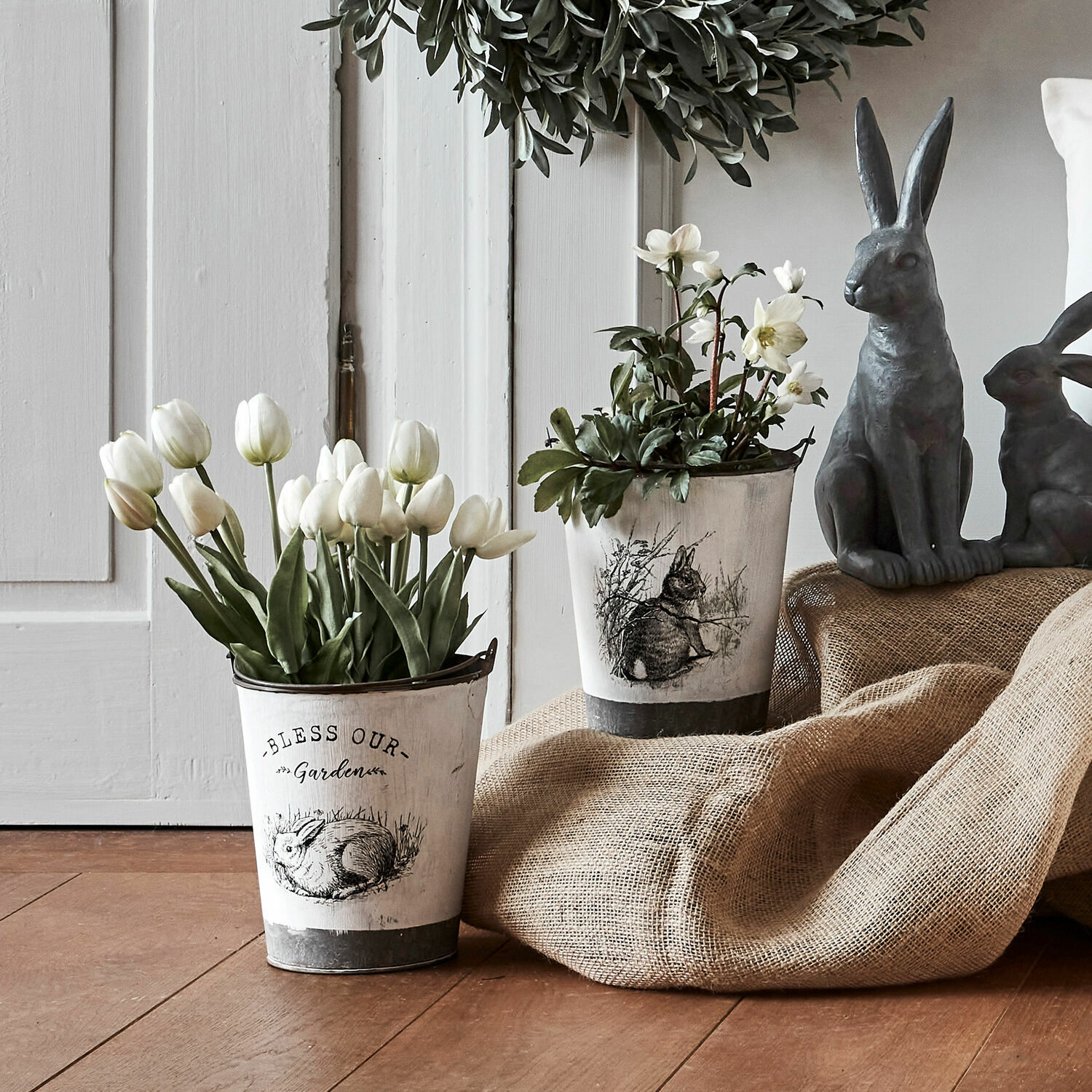 Lot de 3 cache-pots Dangila