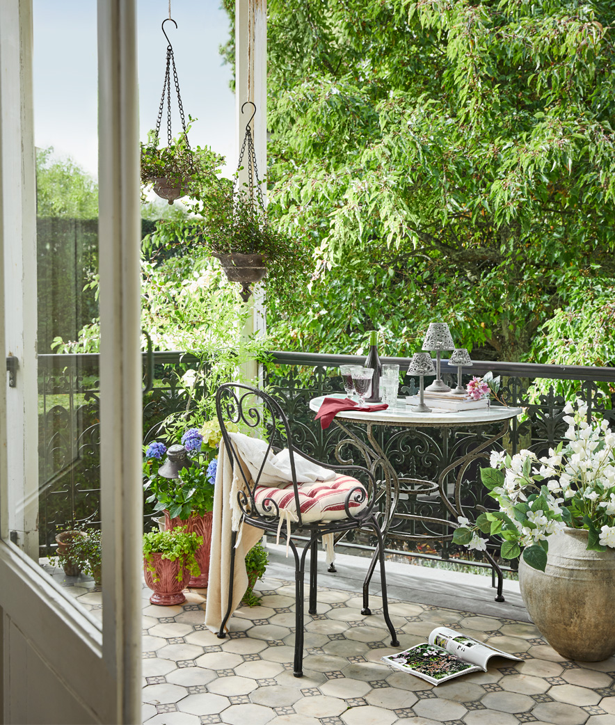 Balcon romantique