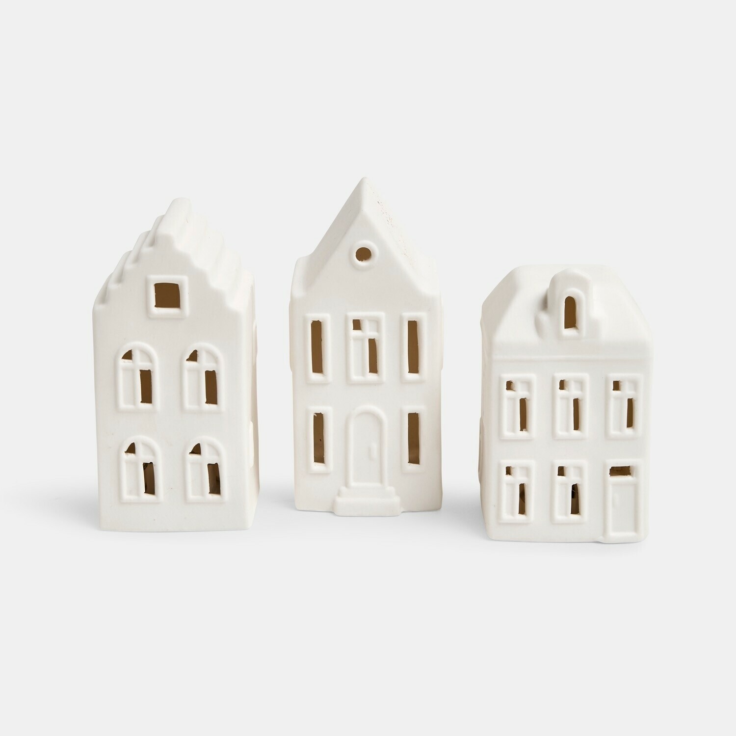 Lot de 3 maisonnettes à LED Sjöhem
