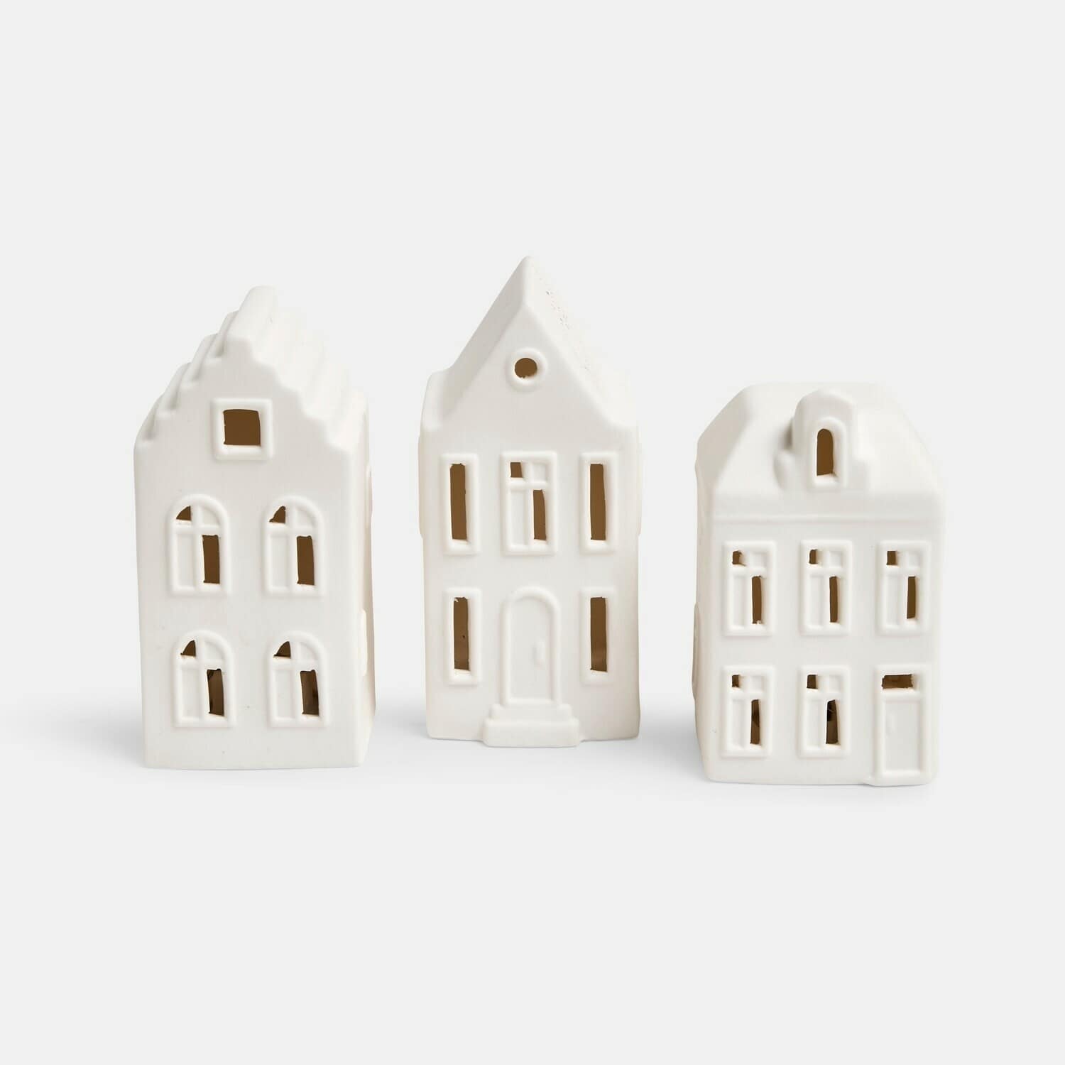 Lot de 3 maisonnettes à LED Sjöhem