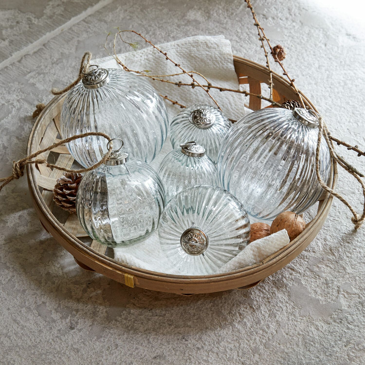 Lot de 6 boules de Noël Altena