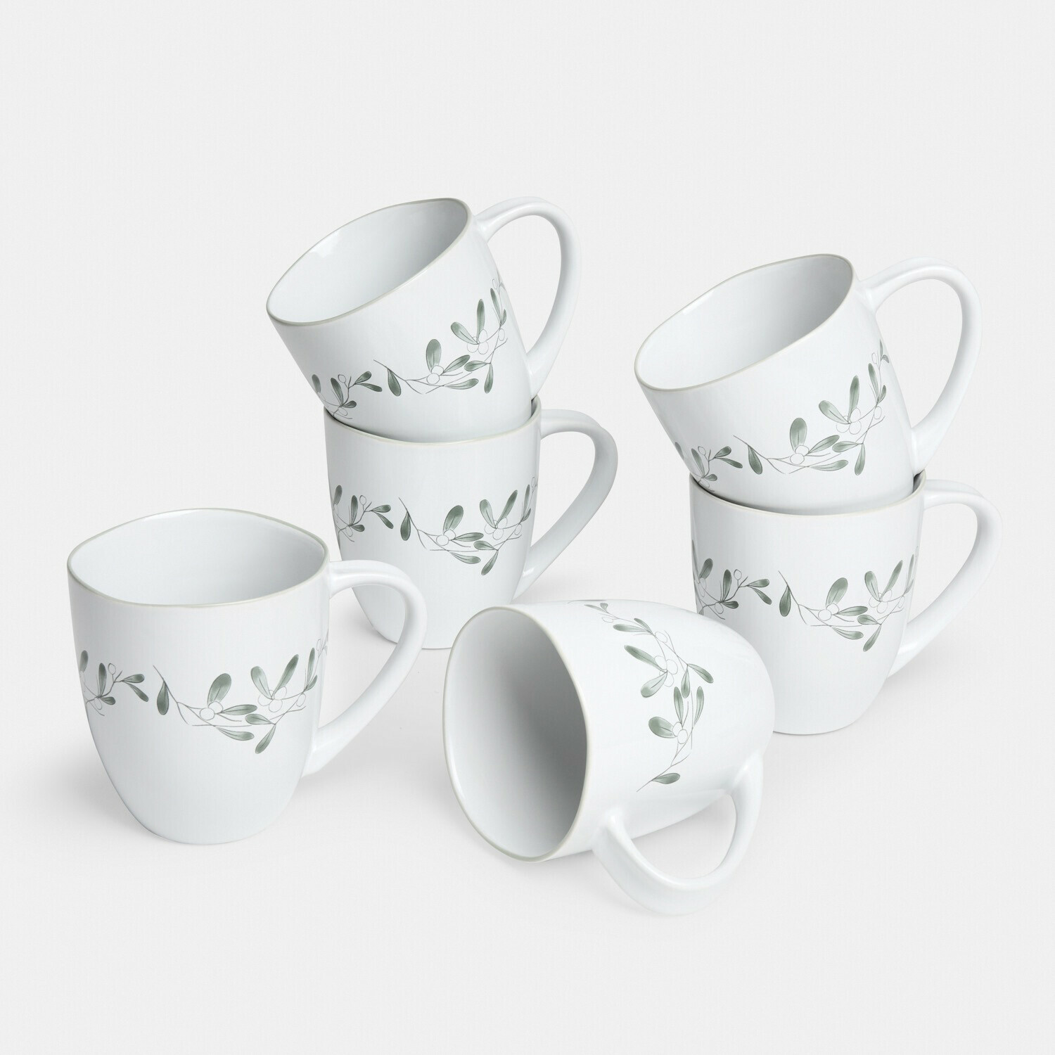 Lot de 6 tasses Auvérine