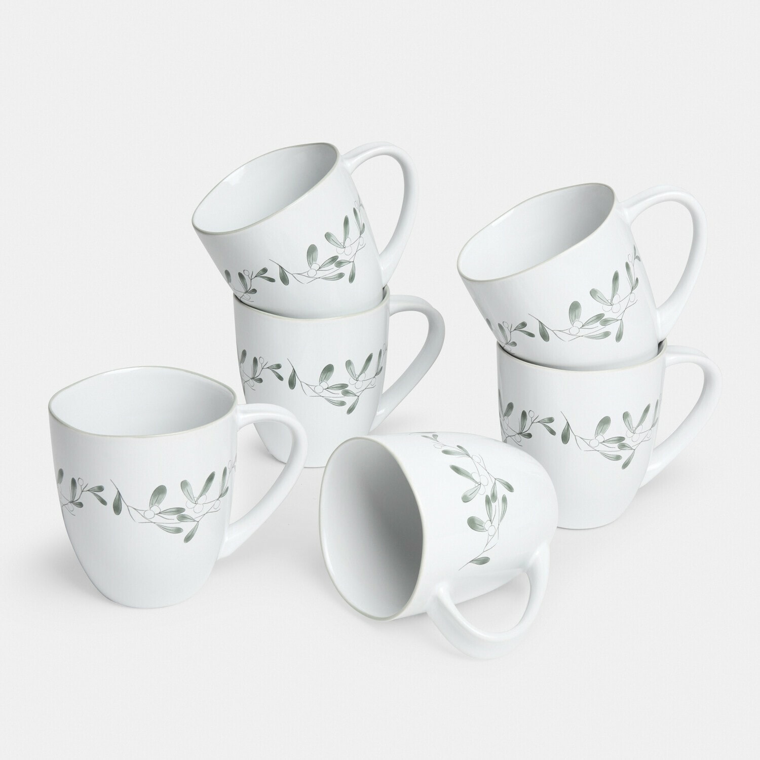 Lot de 6 tasses Auvérine