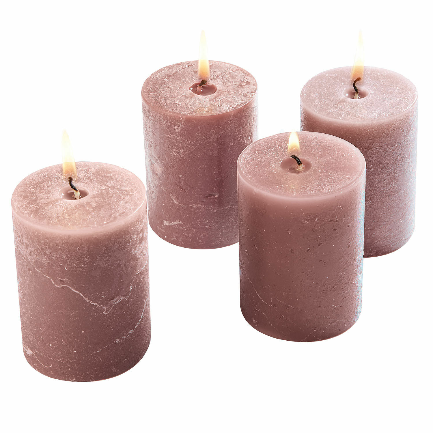 Lot de 4 bougies Virrans