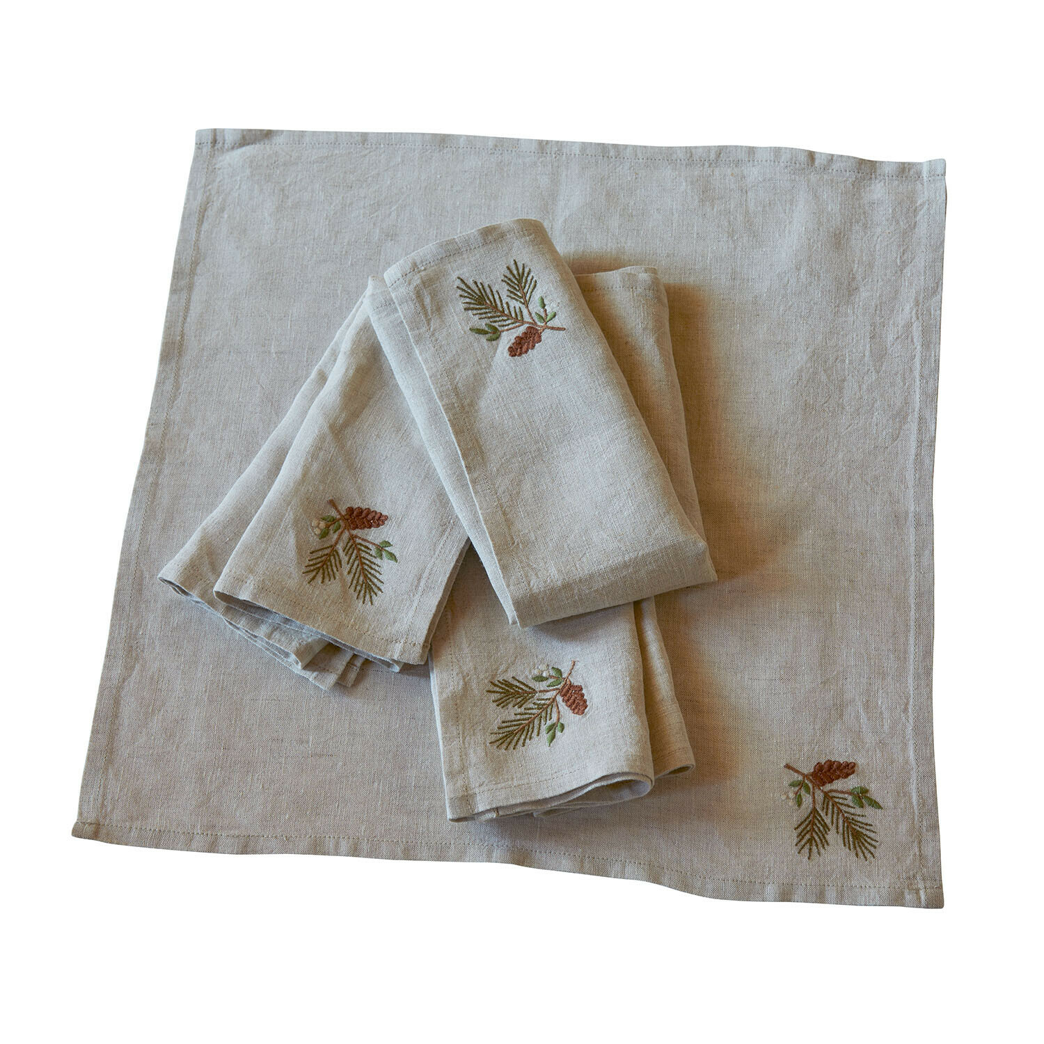 Lot de 4 serviettes de table Arlida