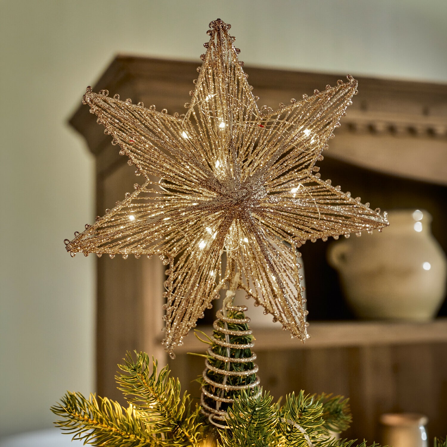 Décoration de sapin LED Amarosas