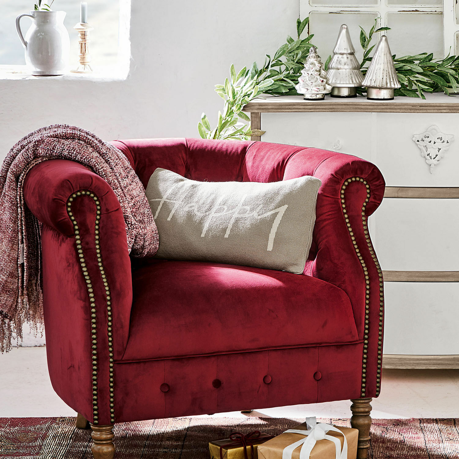 Lot de 2 housses de coussins Stay Cozy
