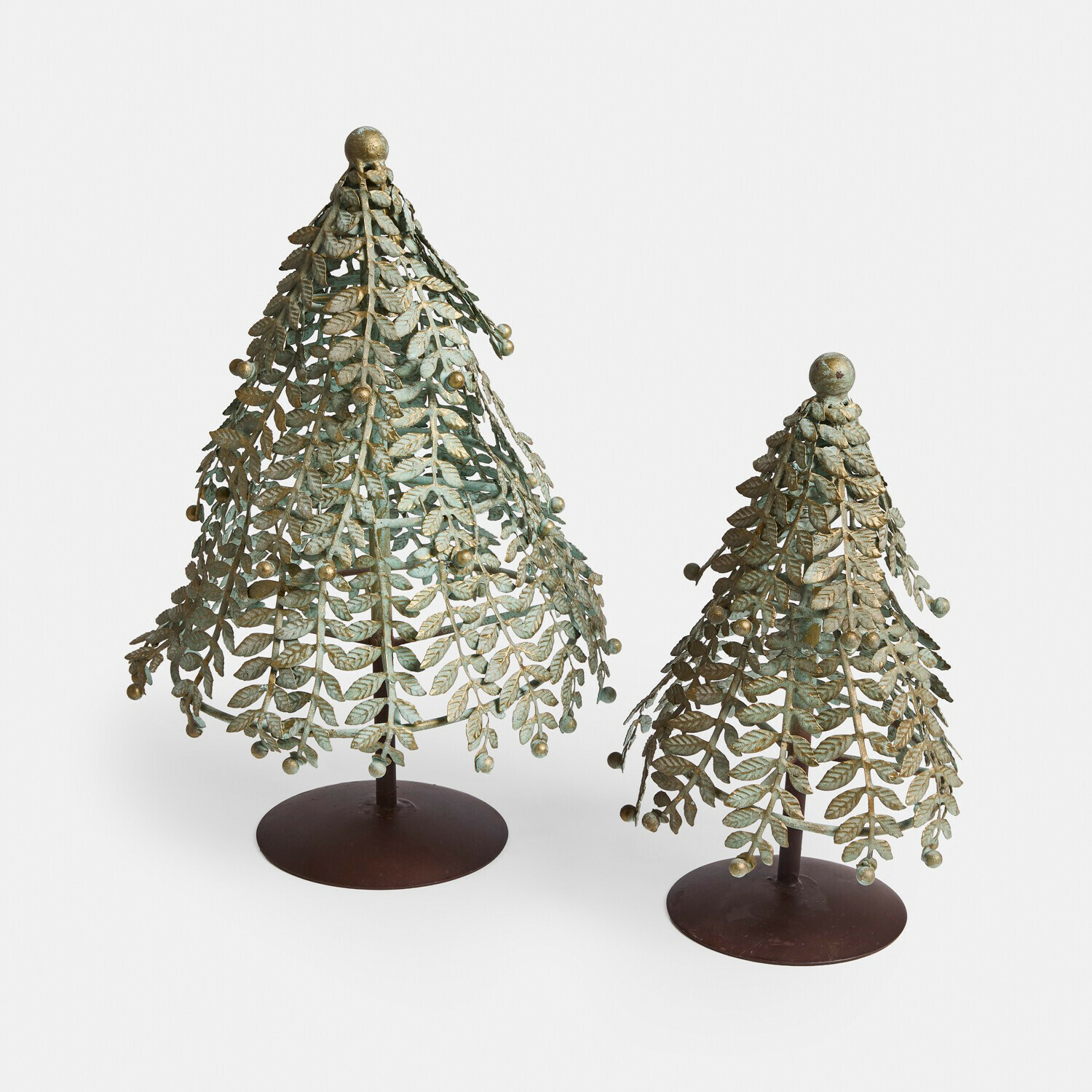 Lot de 2 sapins décoratifs Whitmore