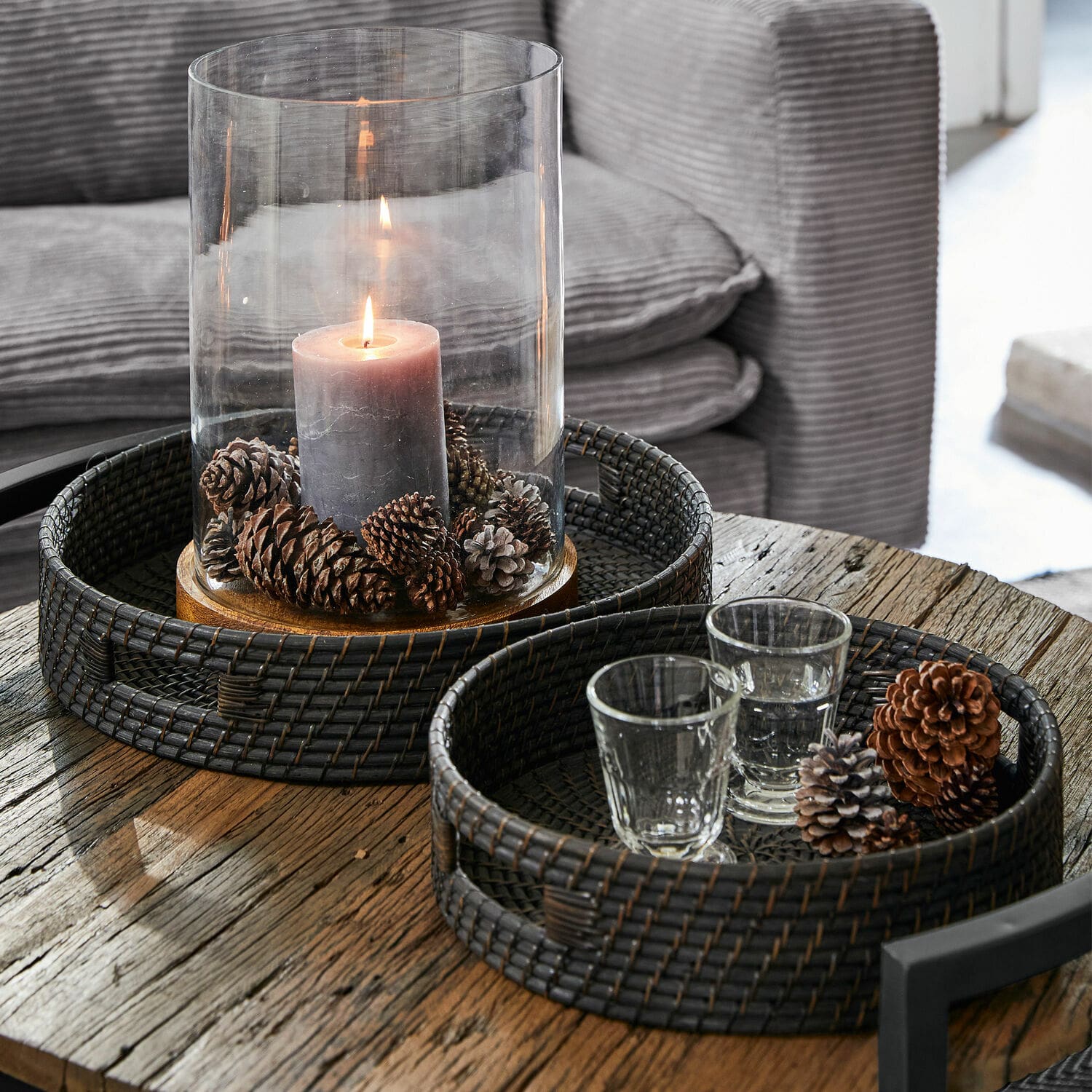 Lot de 2 plateaux Fortis