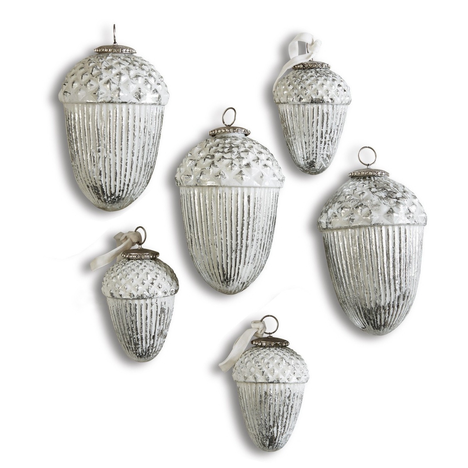 Lot de 6 décorations de Noël Filomela